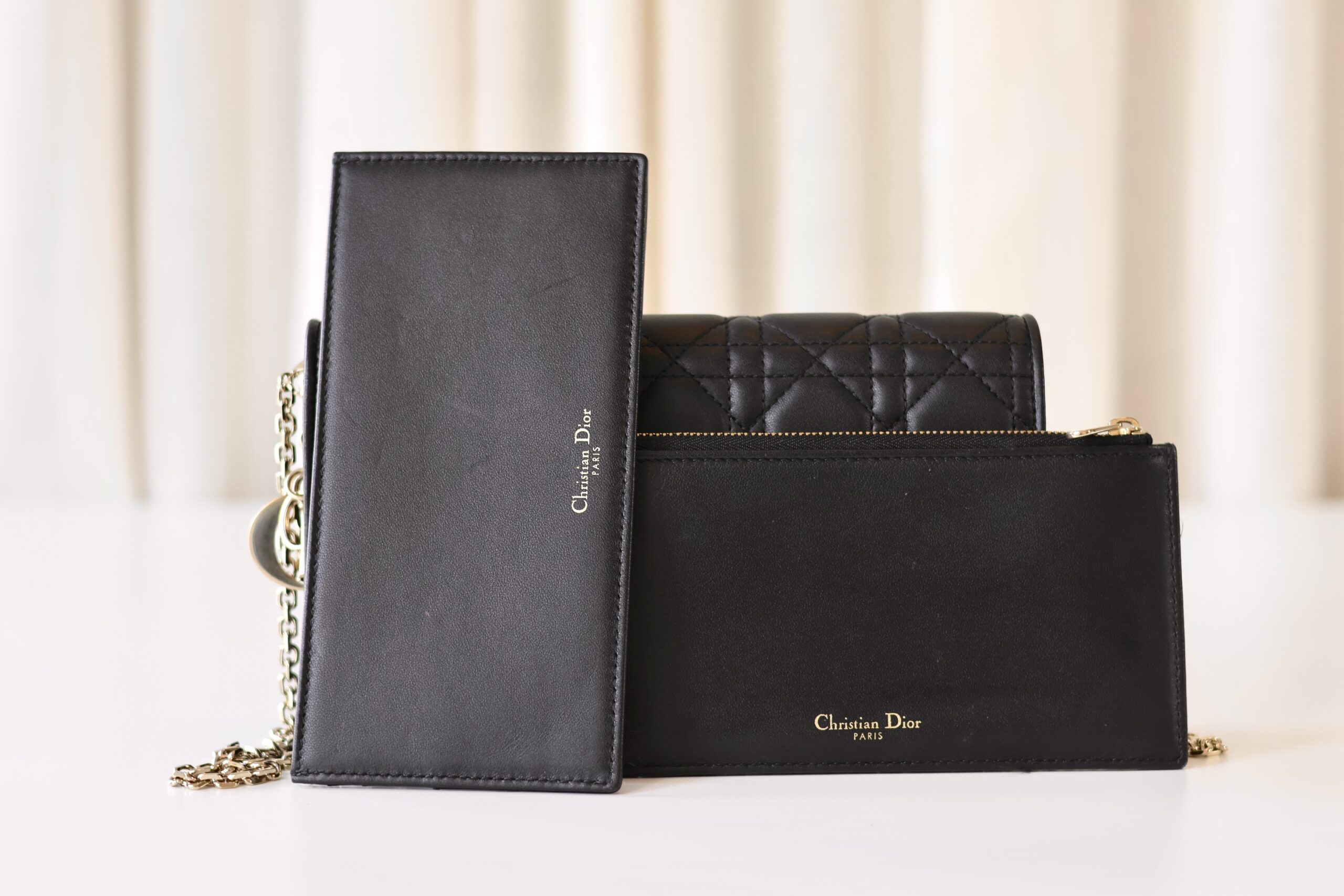 Lady Dior wallet on chain - Image 7