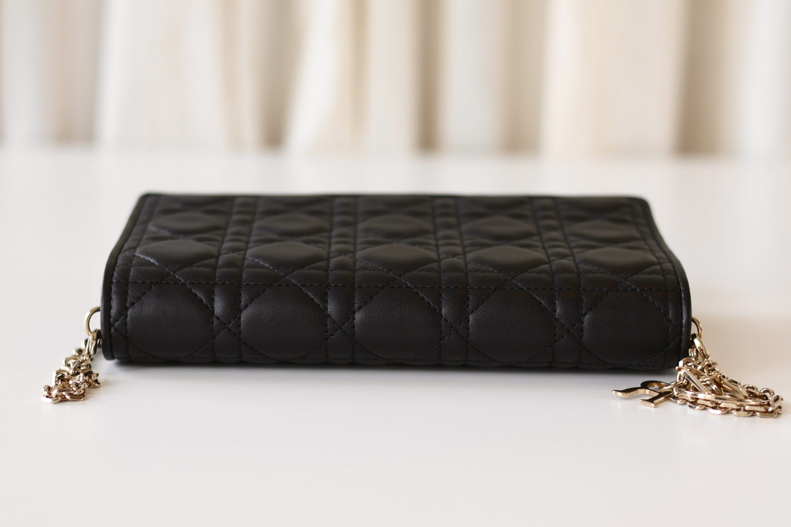 Lady Dior wallet on chain - Image 9