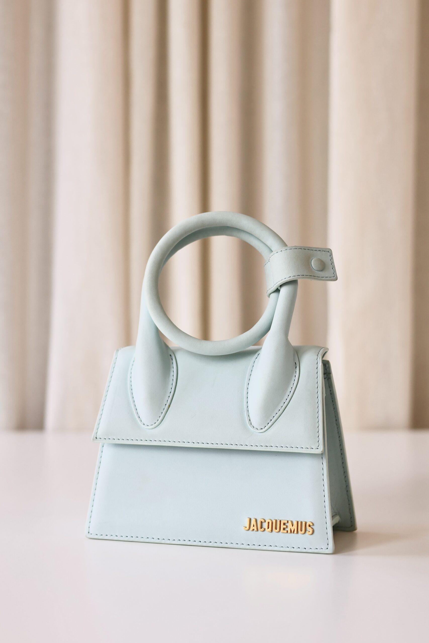 Jacquemus light blue The knot Chiquito - Image 2