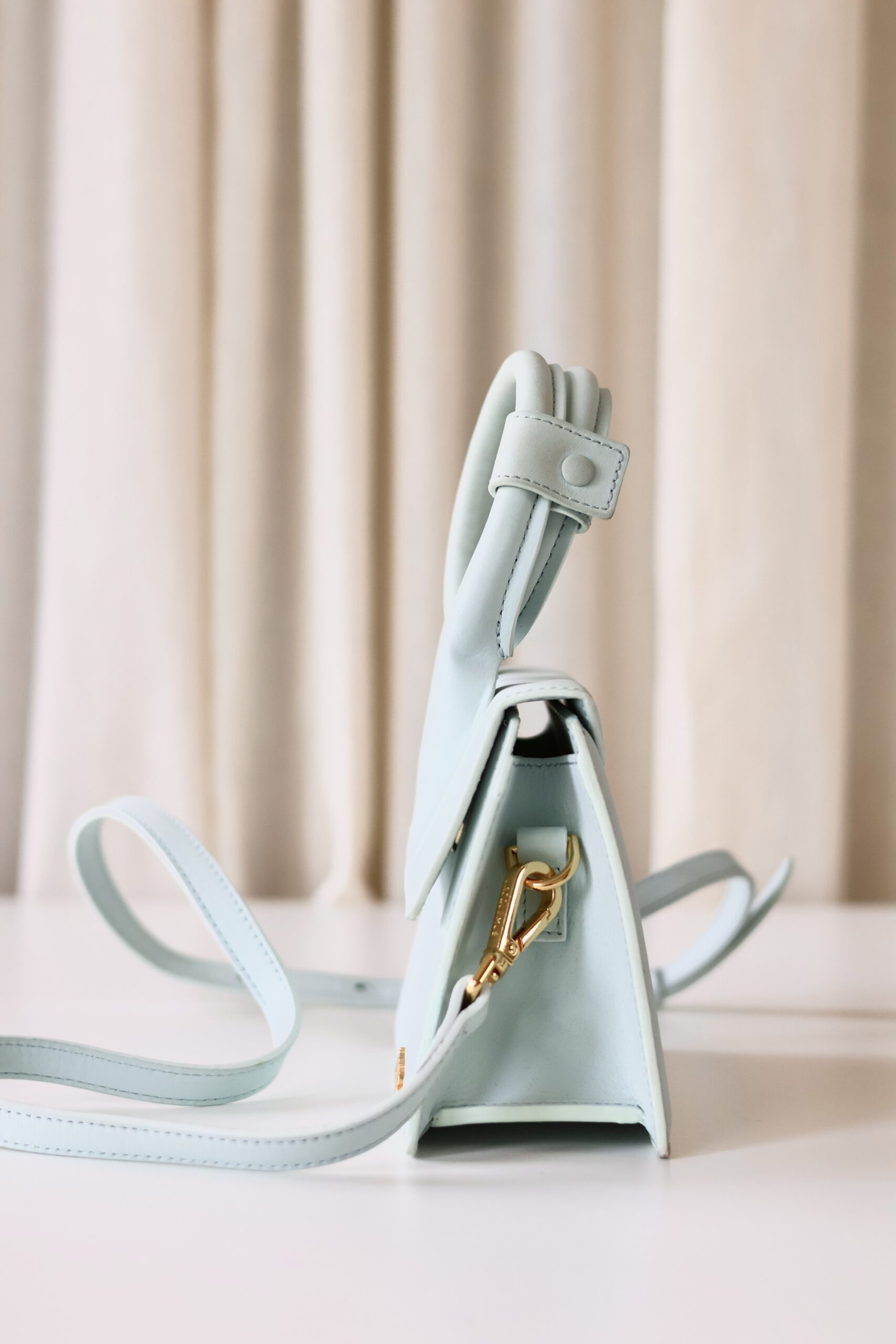 Jacquemus light blue The knot Chiquito - Image 5