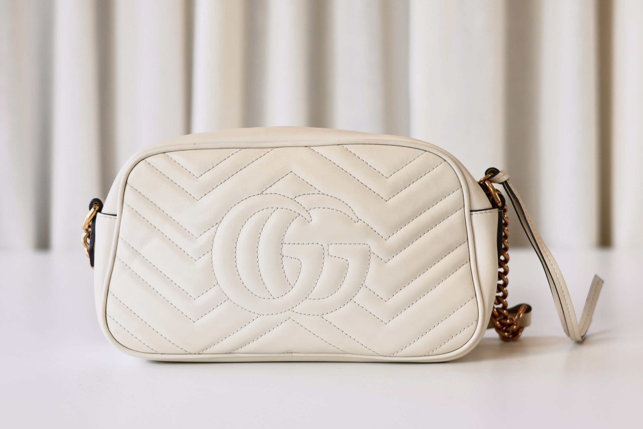 Gucci Marmont crossbody white - Image 4