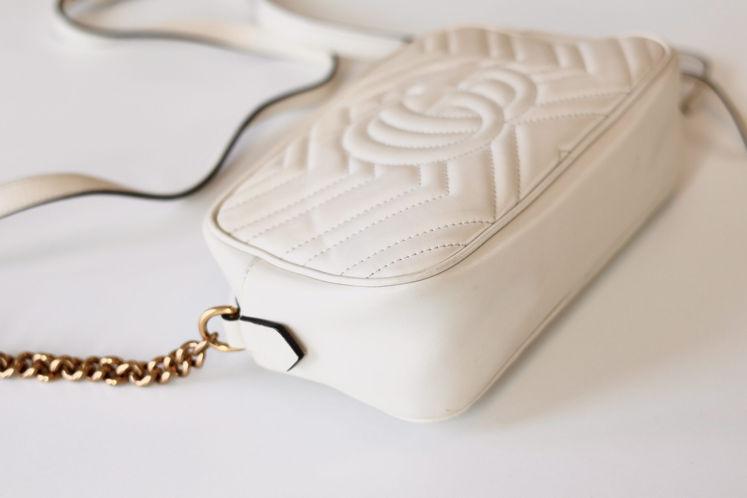 Gucci Marmont crossbody white - Image 9