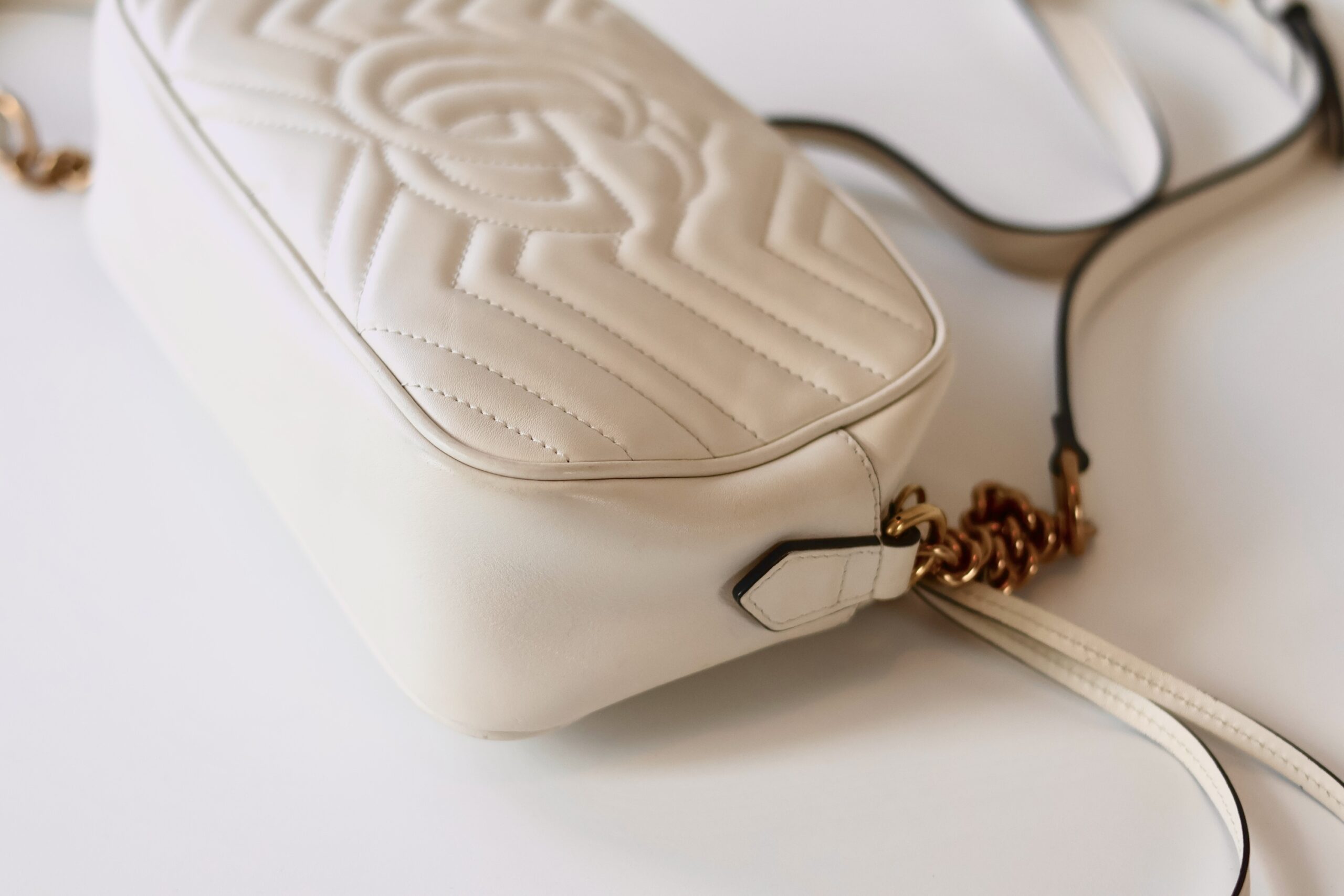 Gucci Marmont crossbody white - Image 10