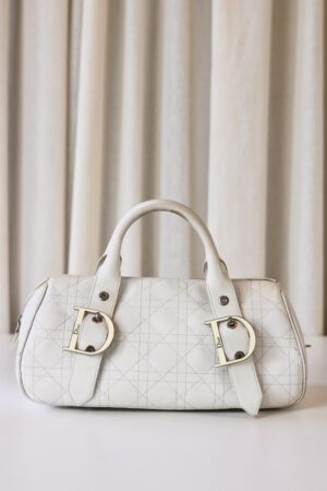 Dior white handbag