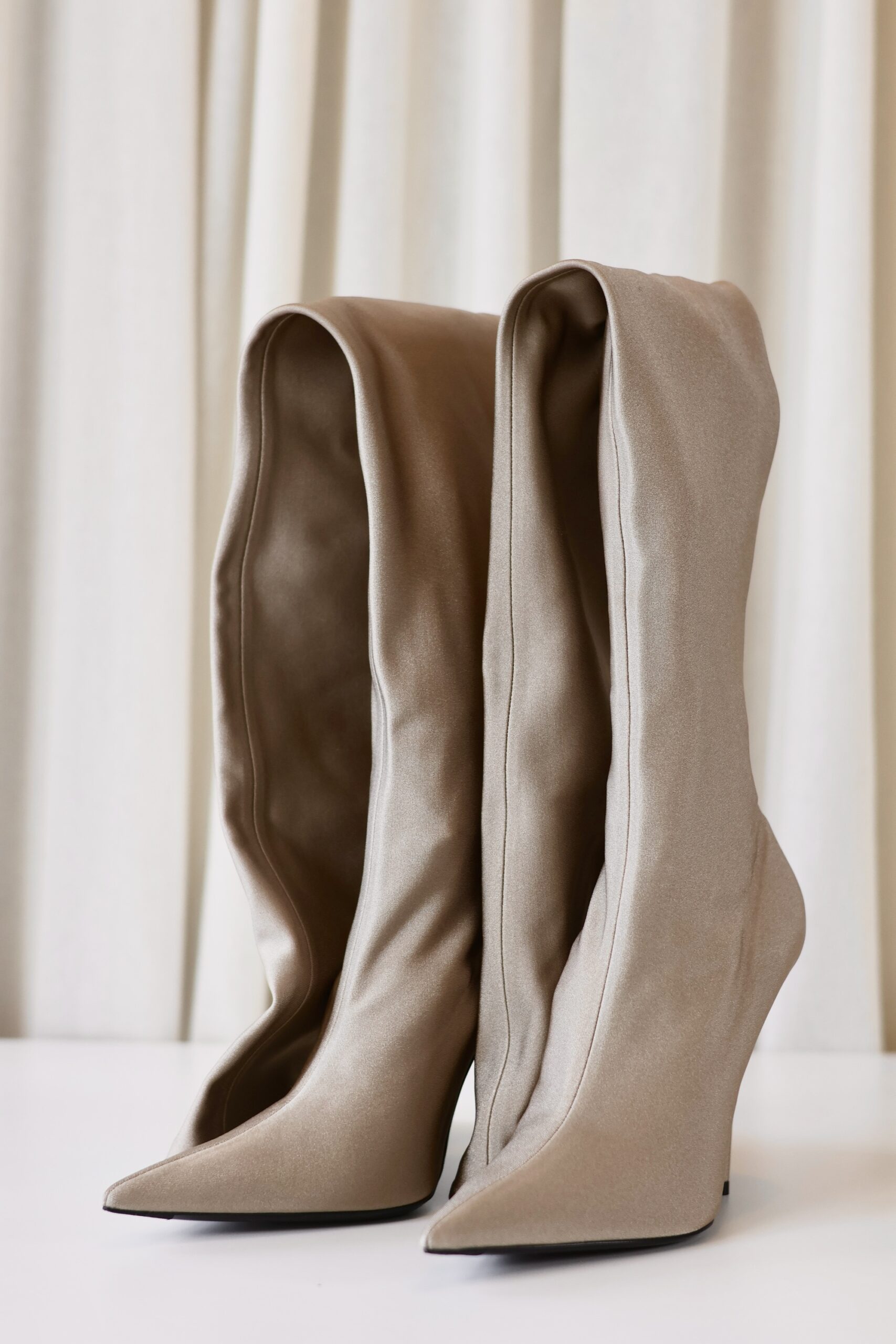 Balenciaga heels beige