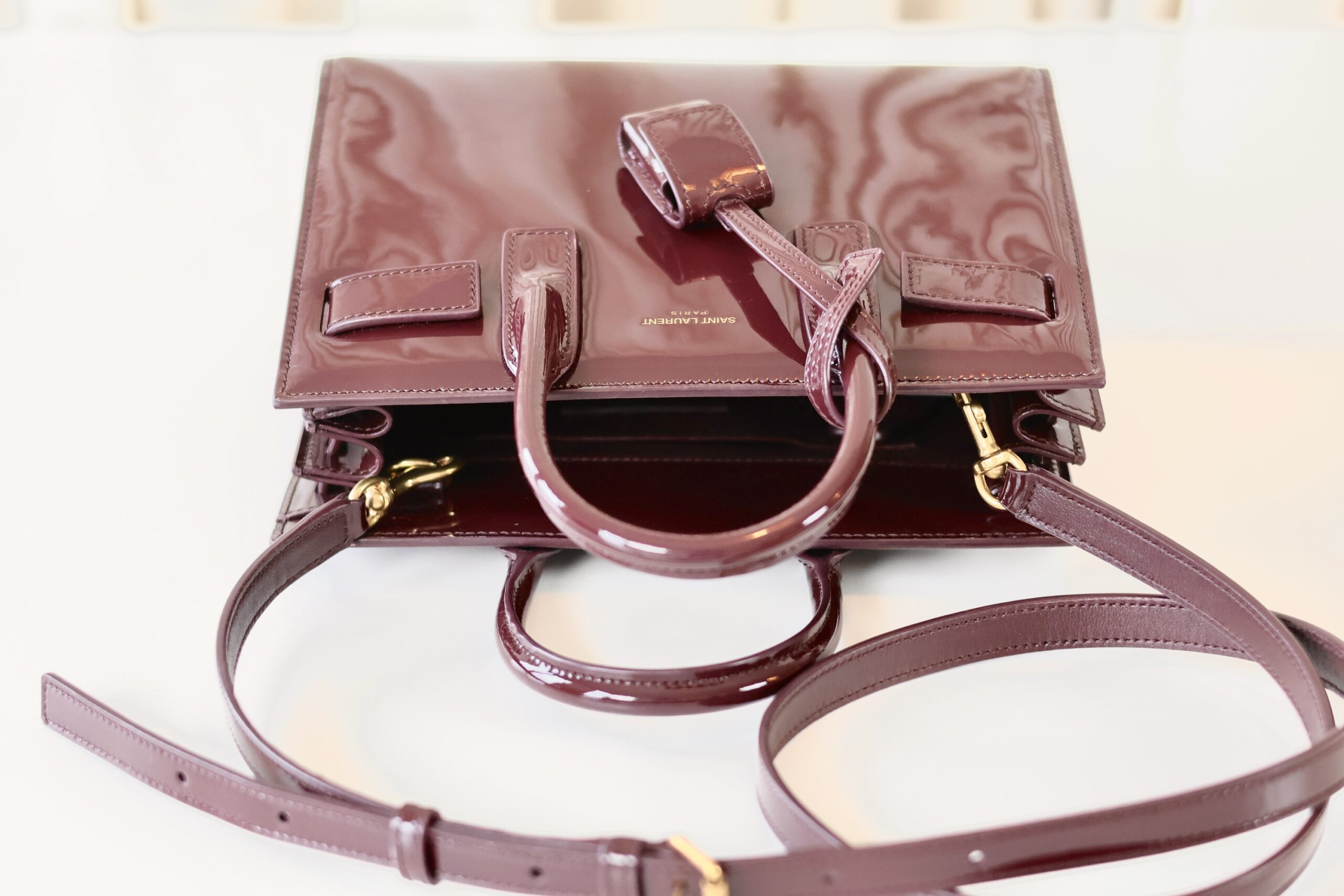 Saint Laurent Sac Du Jour nano patent - Image 5