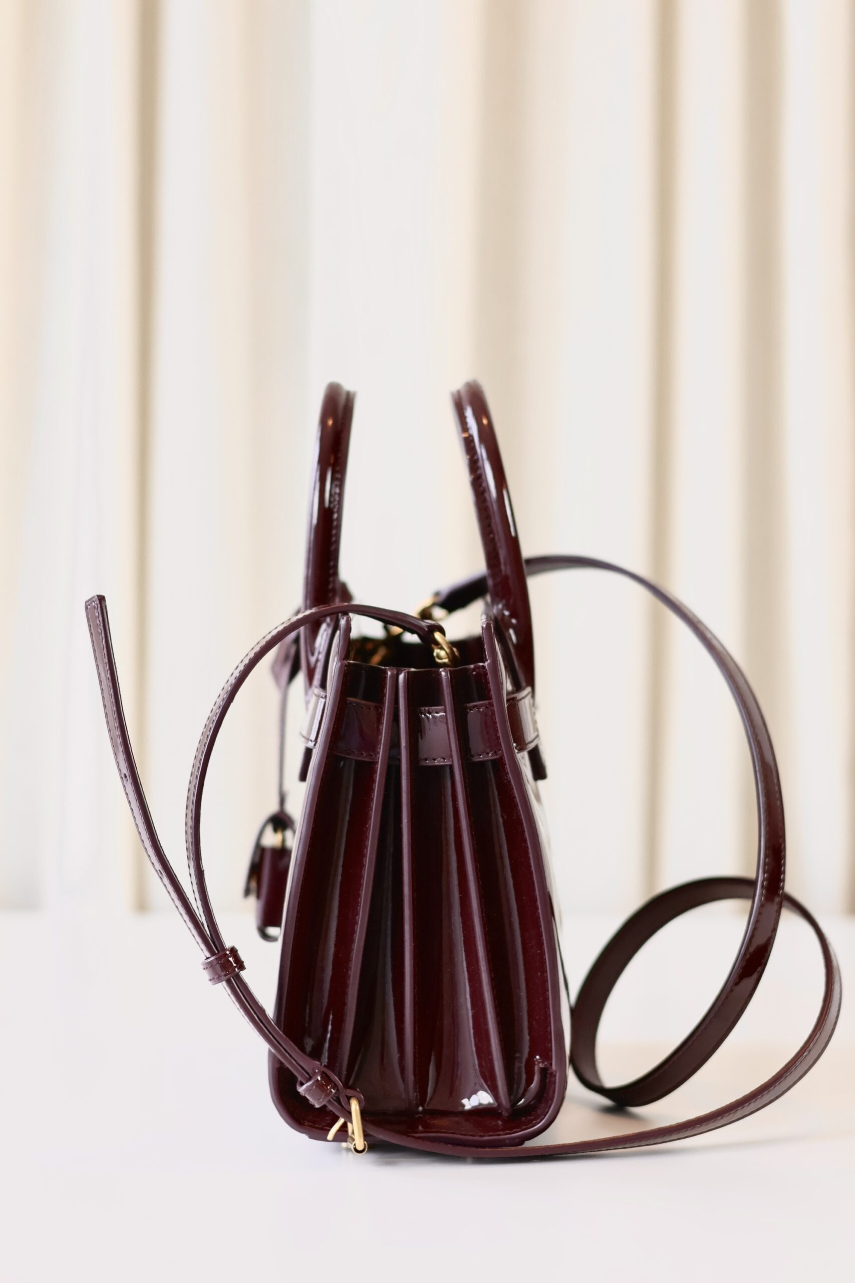 Saint Laurent Sac Du Jour nano patent - Image 6