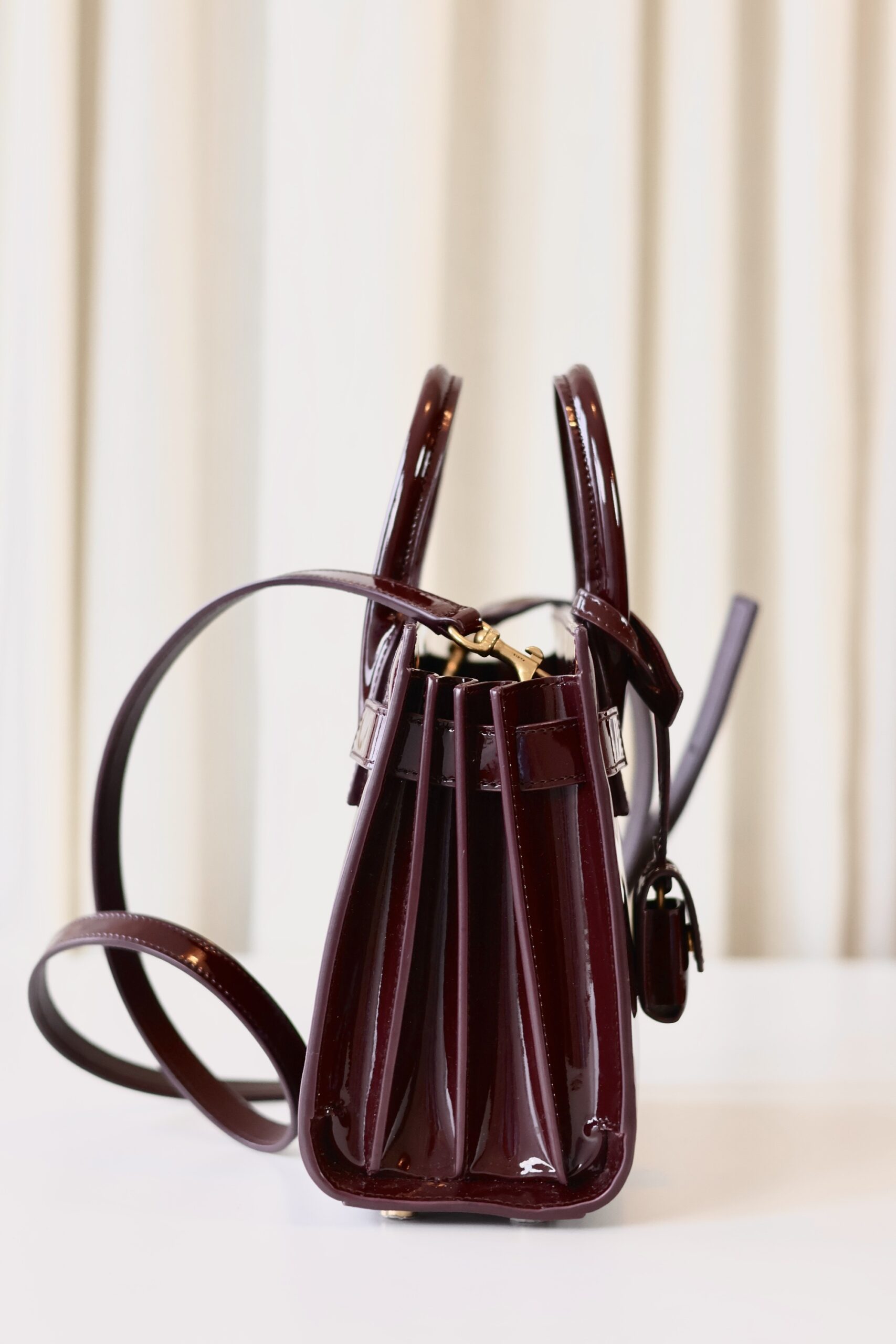 Saint Laurent Sac Du Jour nano patent - Image 7