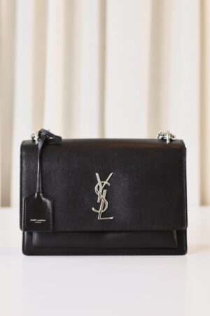 Saint Laurent Sunset medium black
