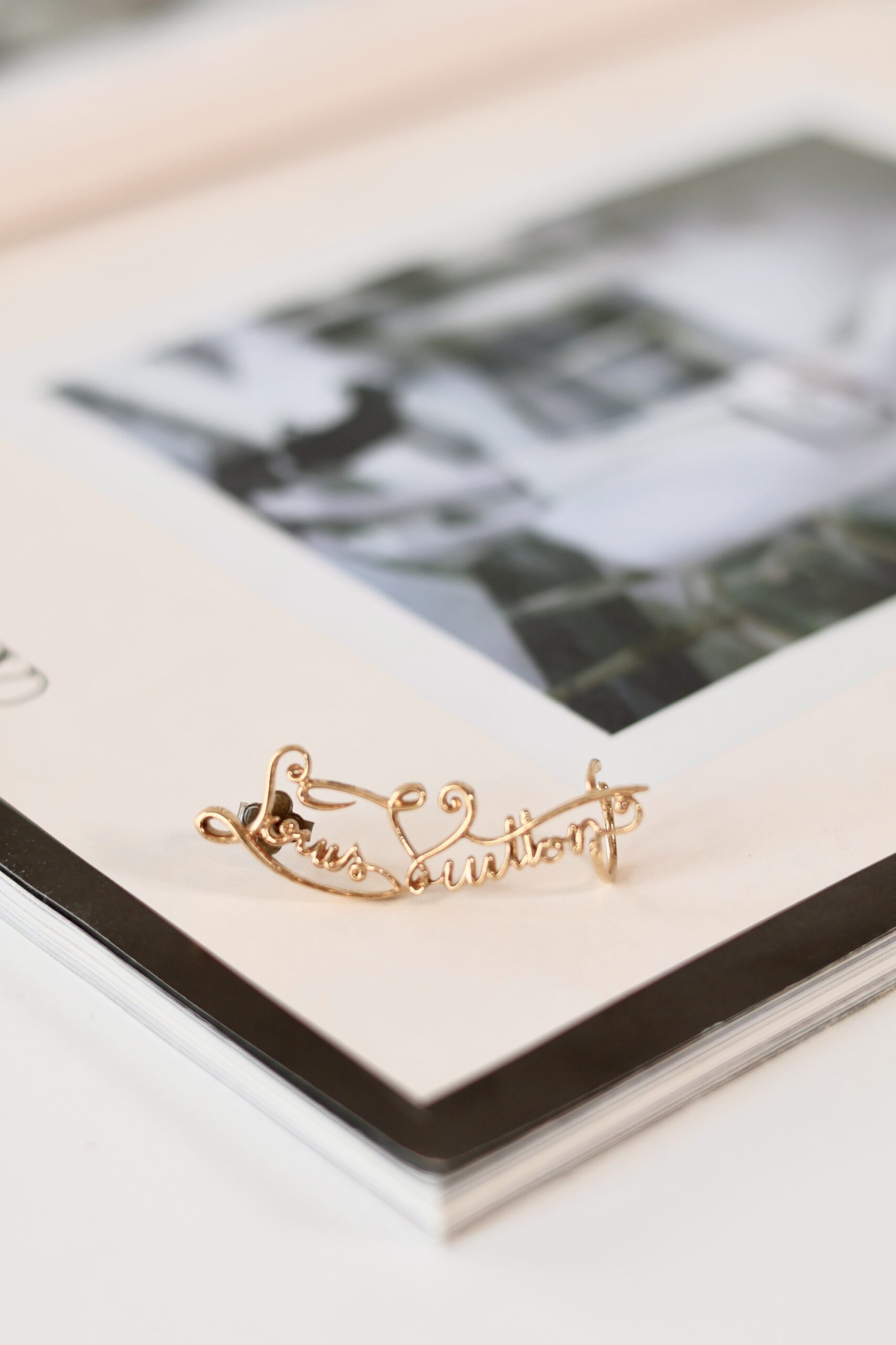 Louis Vuitton earring