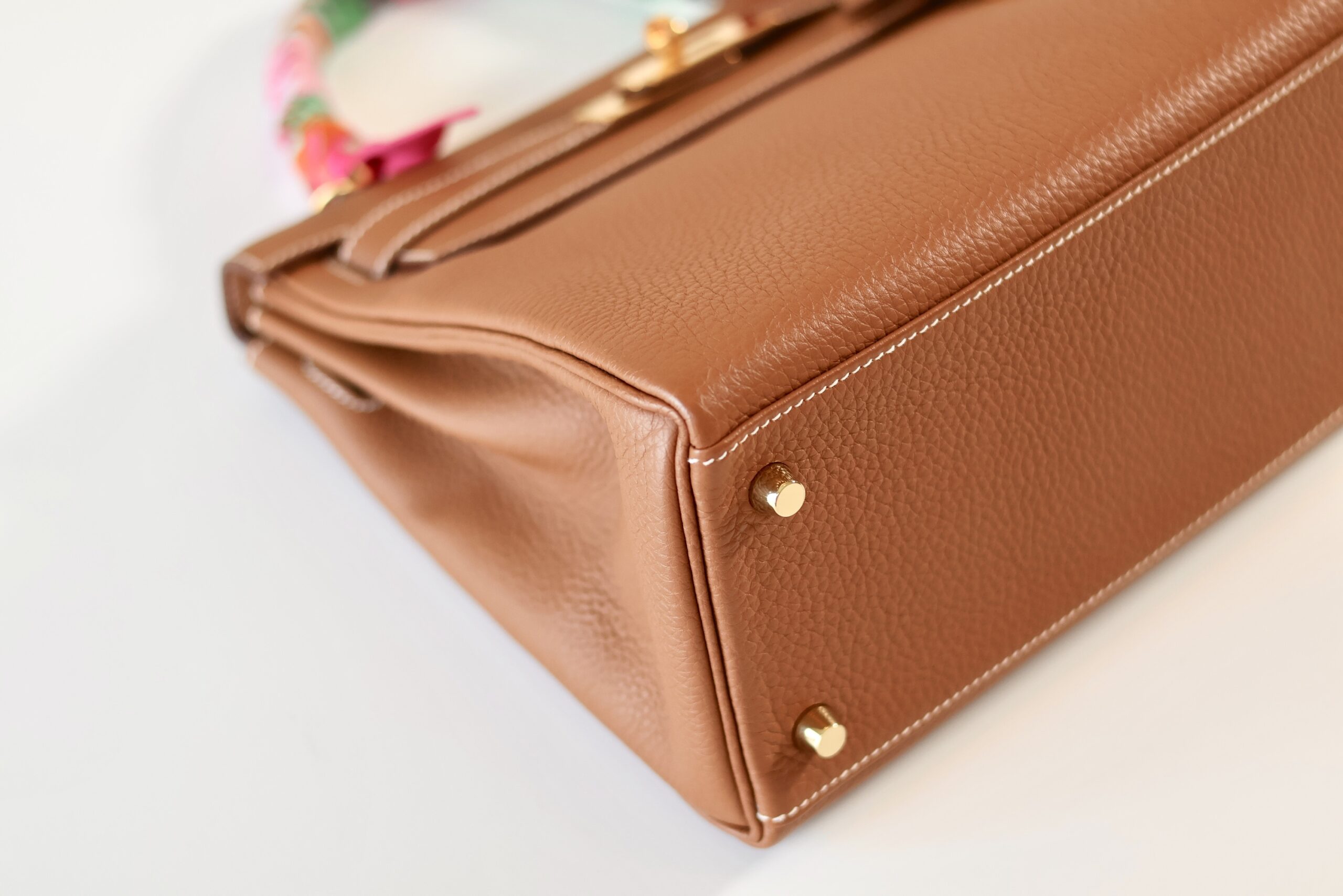 Hermes Kelly 28 gold - Image 9