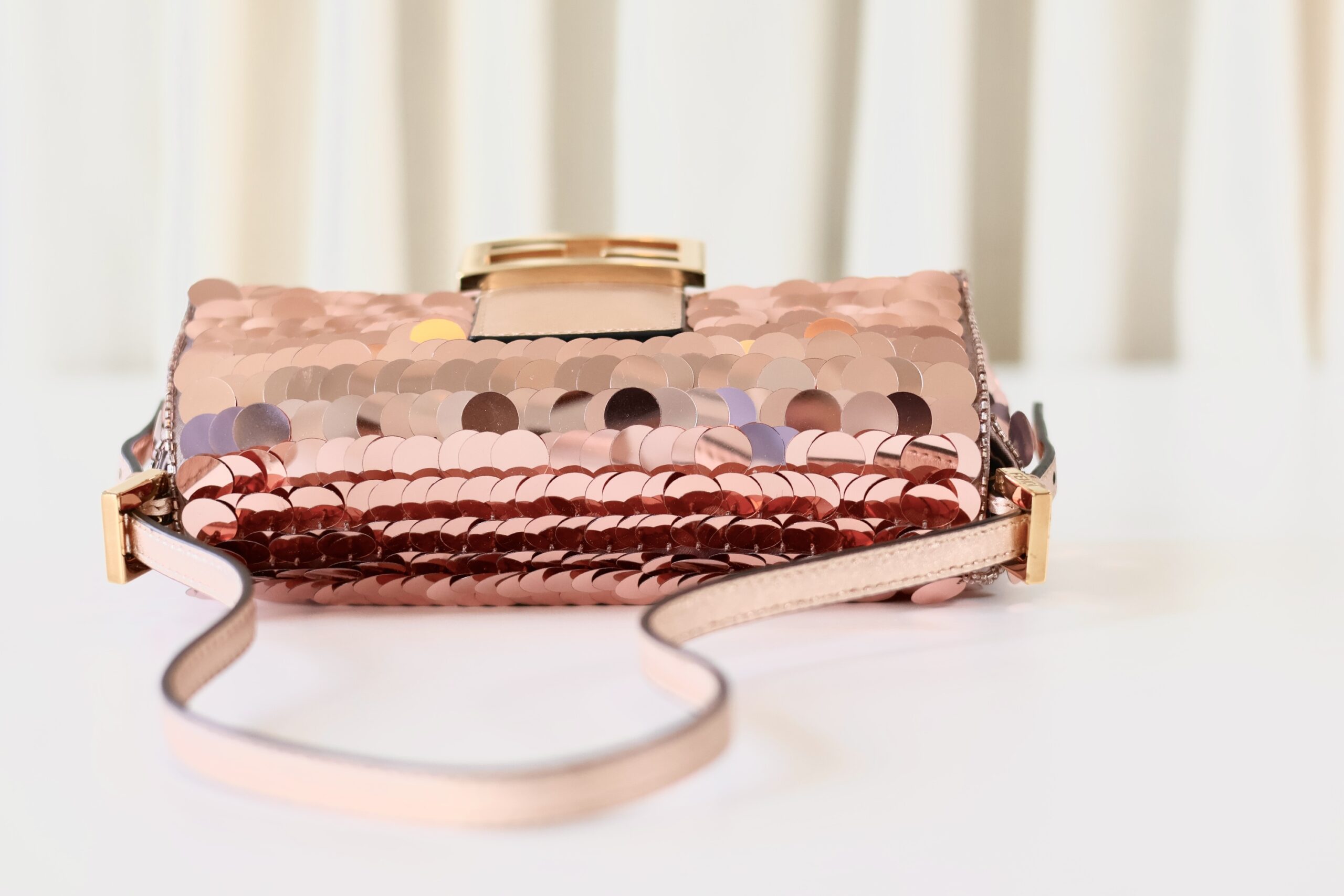 Fendi small sequin baguette - Image 11