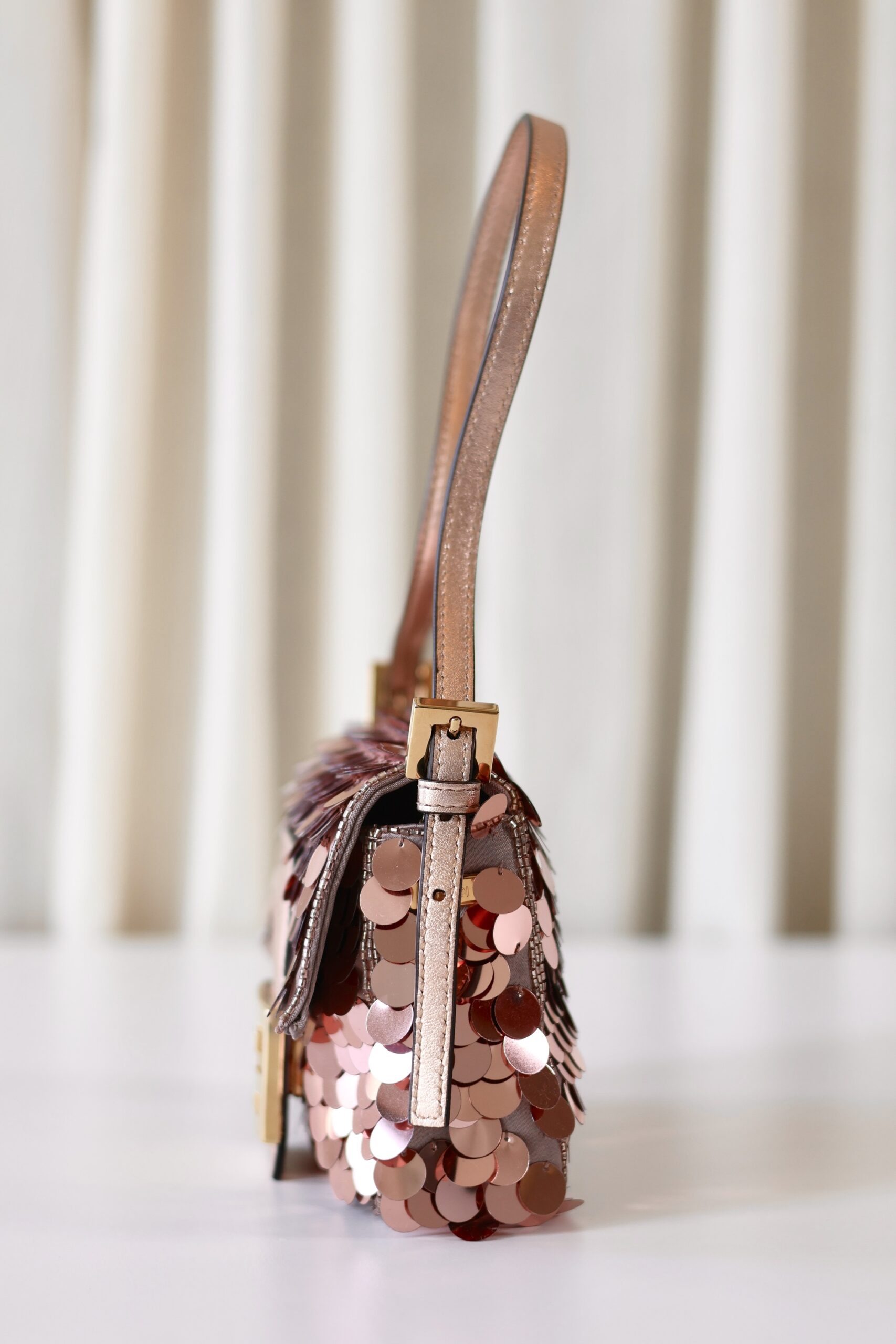 Fendi small sequin baguette - Image 7