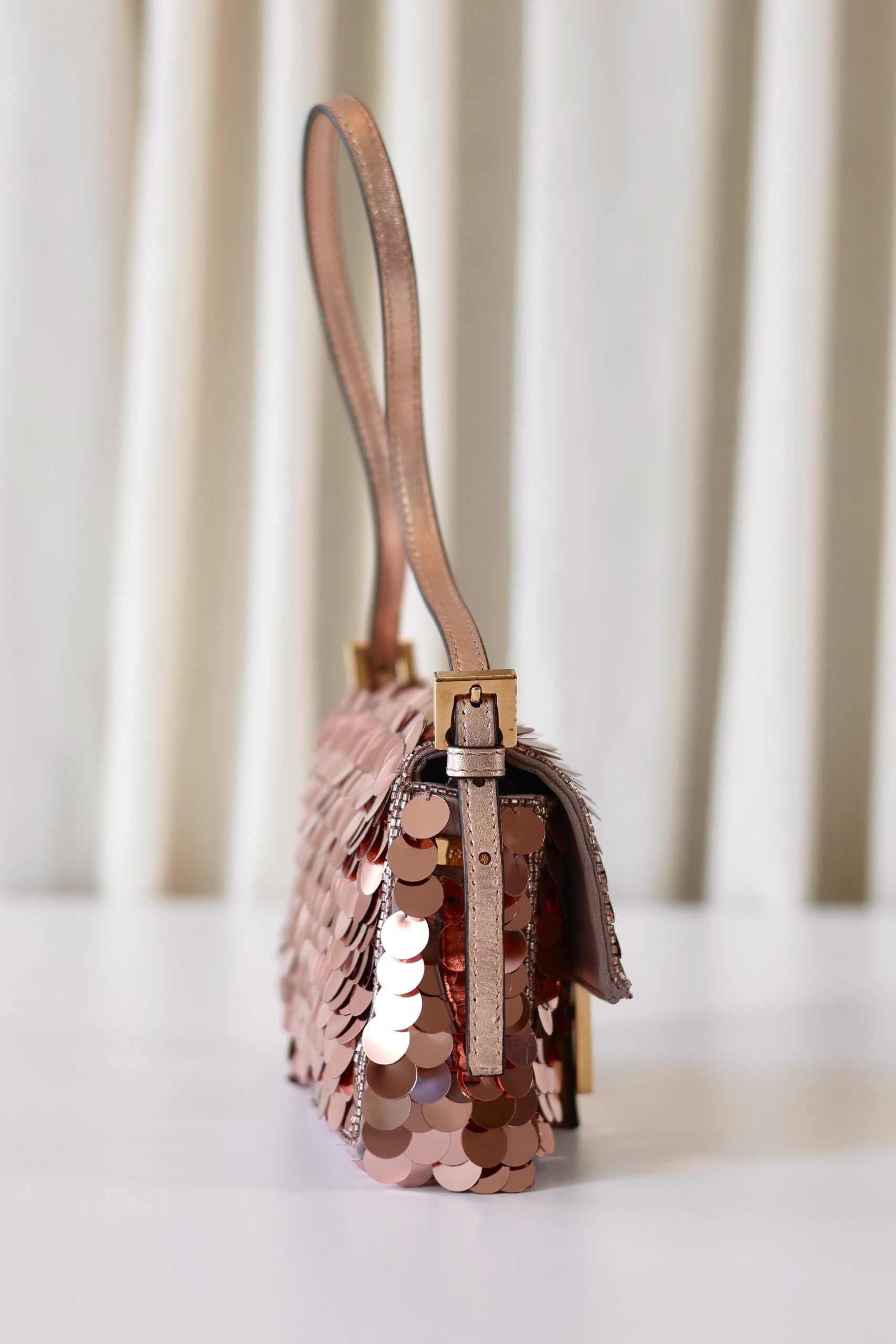 Fendi small sequin baguette - Image 8