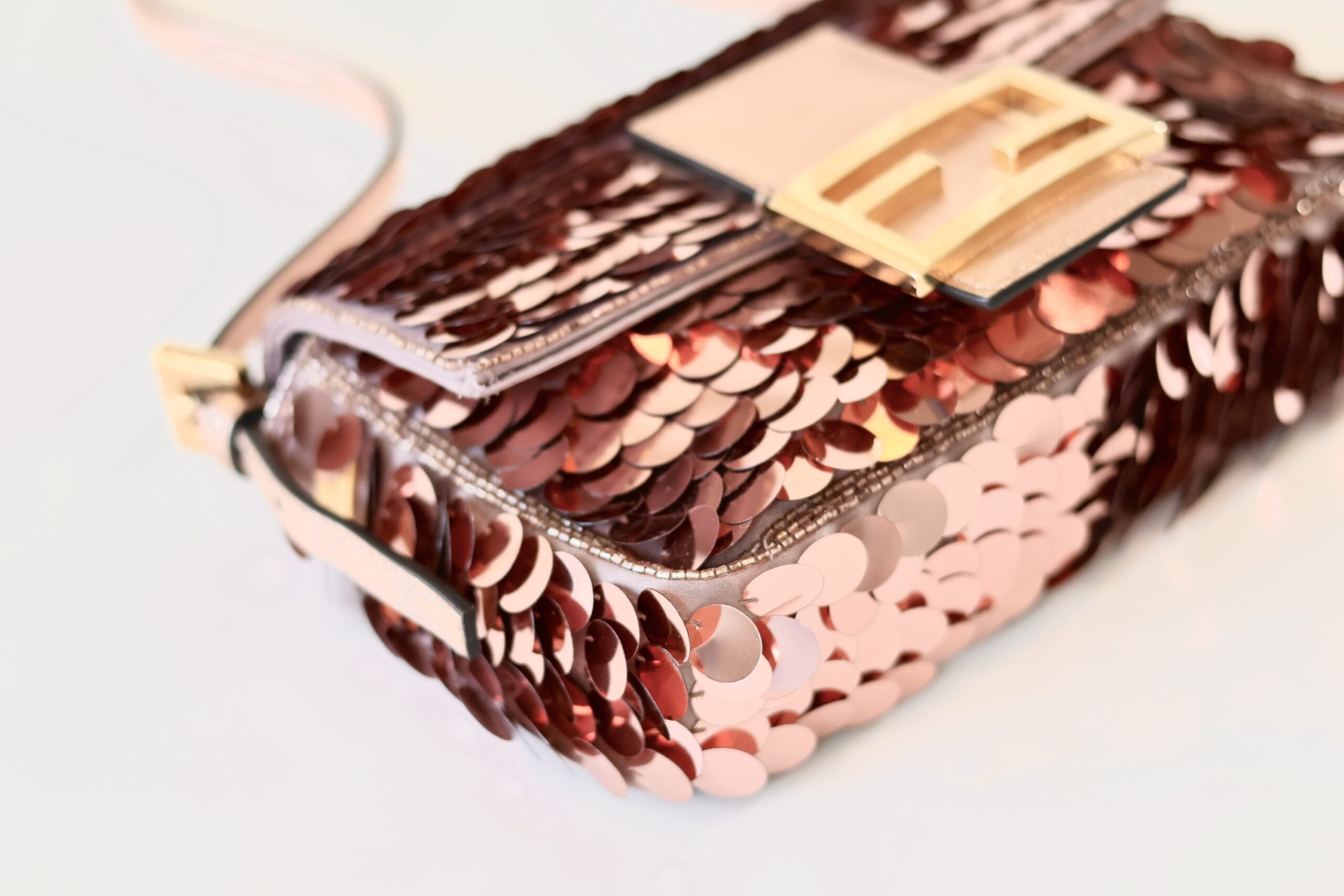 Fendi small sequin baguette - Image 9