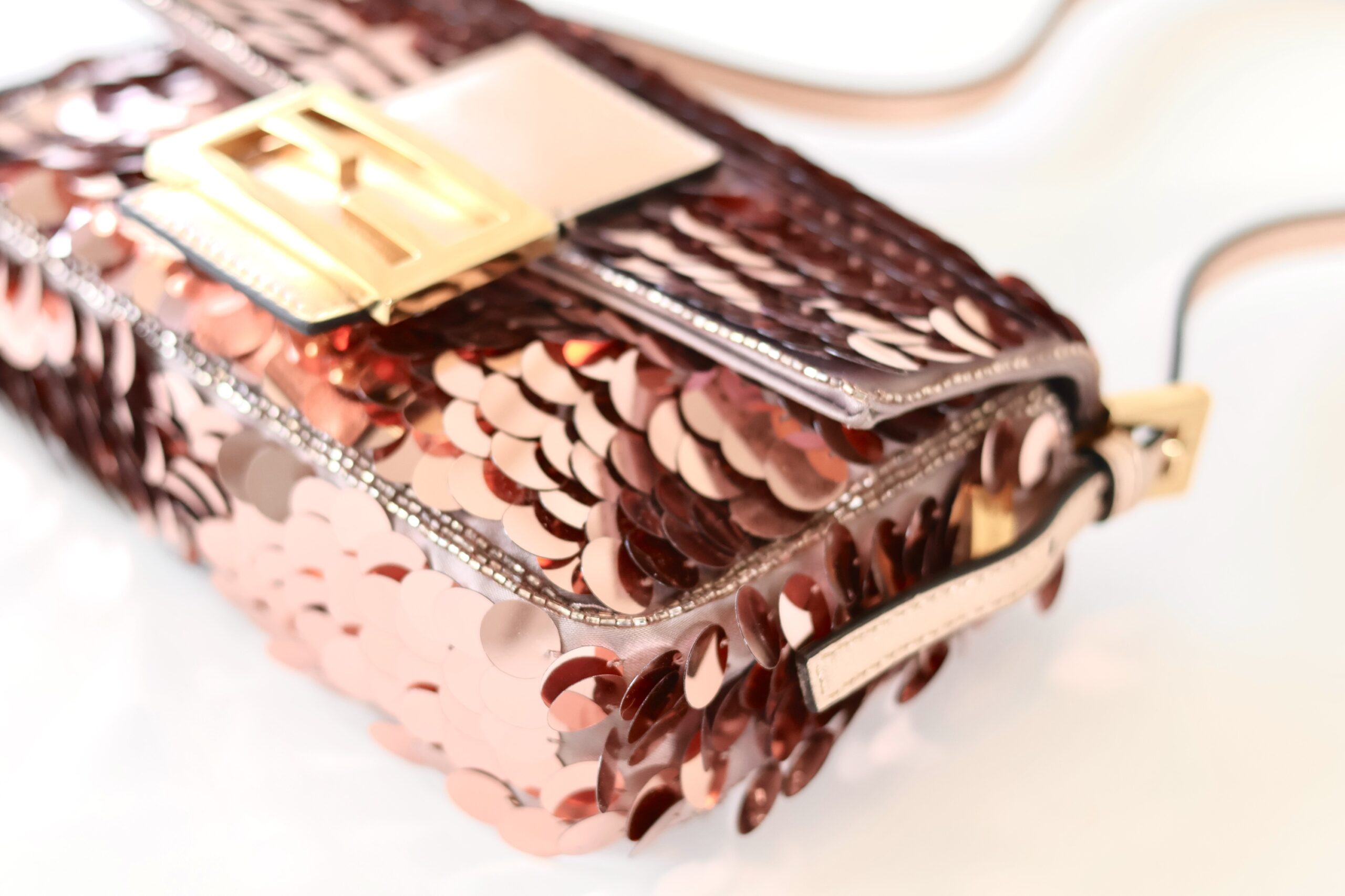 Fendi small sequin baguette - Image 10