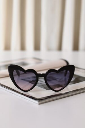 Saint Laurent heart sunglasses