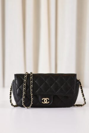 Chanel black crossbody bag