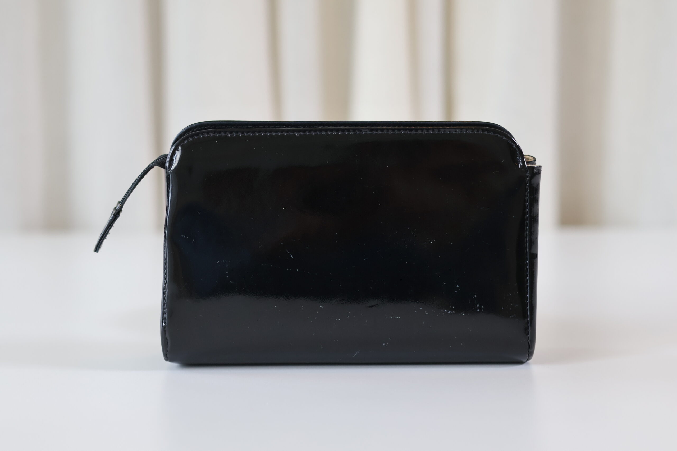 Chanel black patent pouch - Image 3