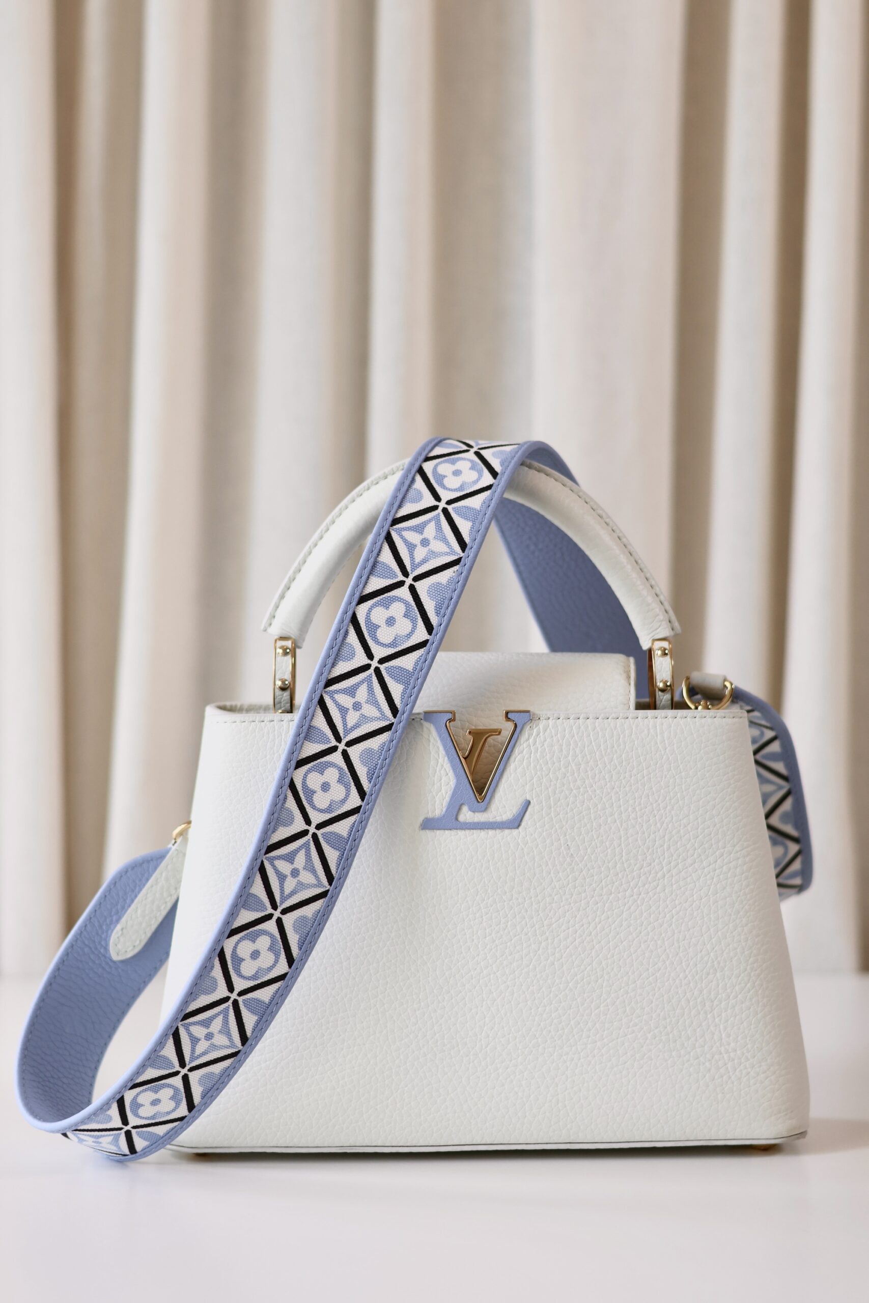 Louis Vuitton Capucines white - Image 4