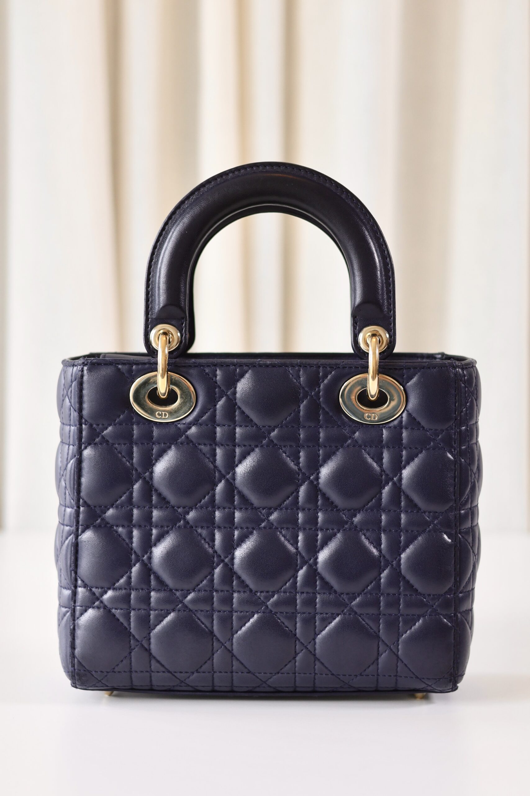 Lady Dior navy small - Image 3