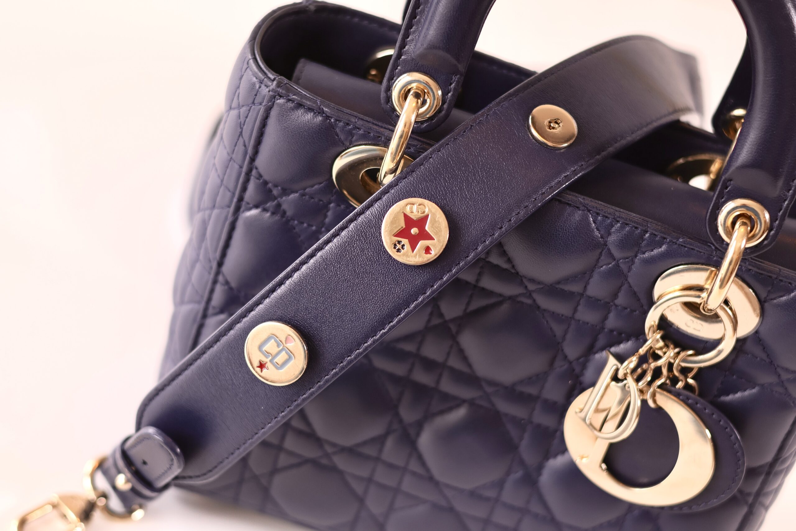 Lady Dior navy small - Image 5