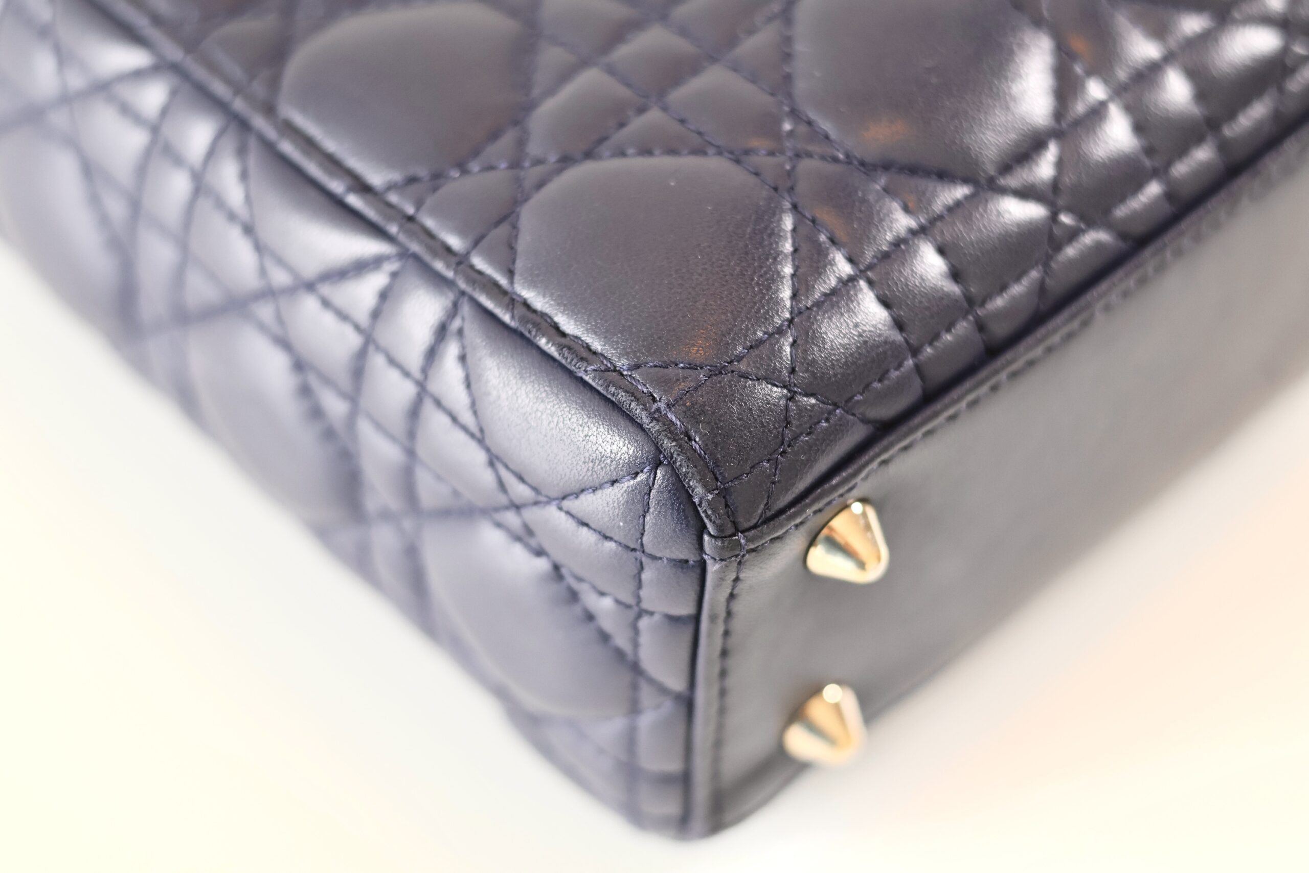 Lady Dior navy small - Image 10