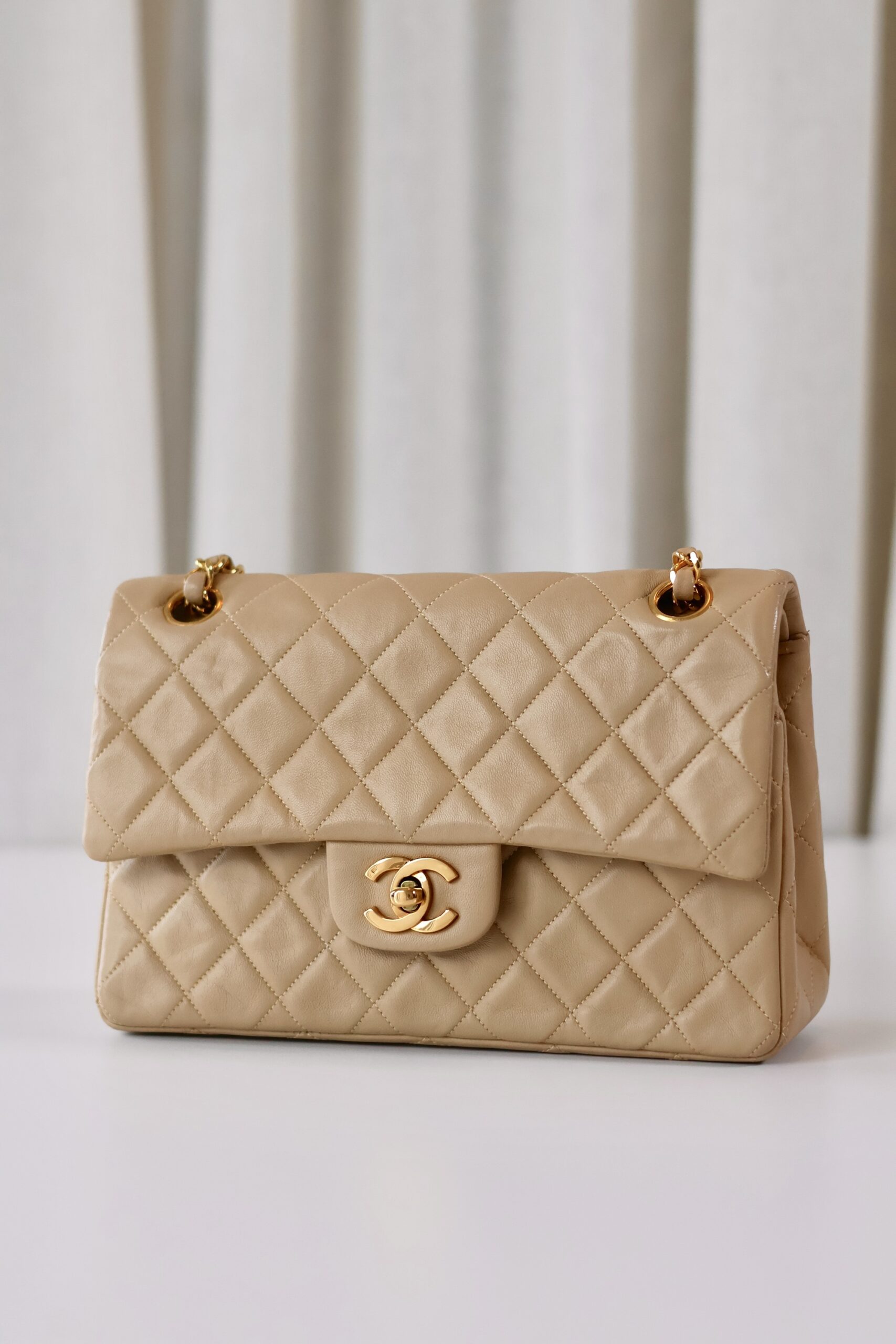 Chanel vintage classic double flap bag small - Image 2