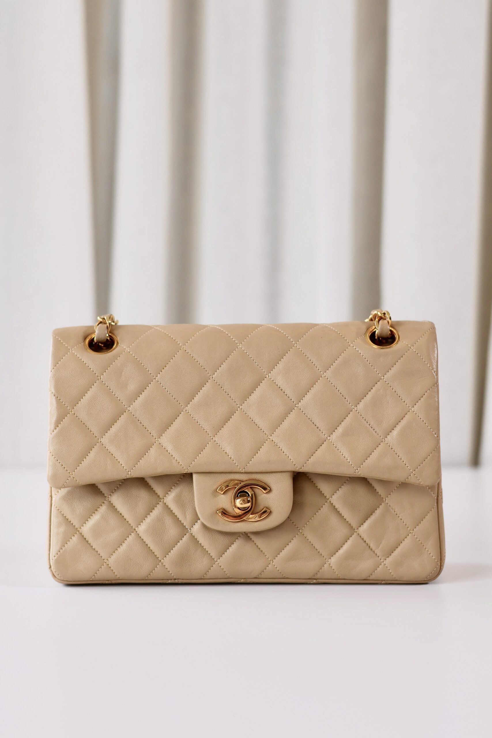 Chanel vintage classic double flap bag small