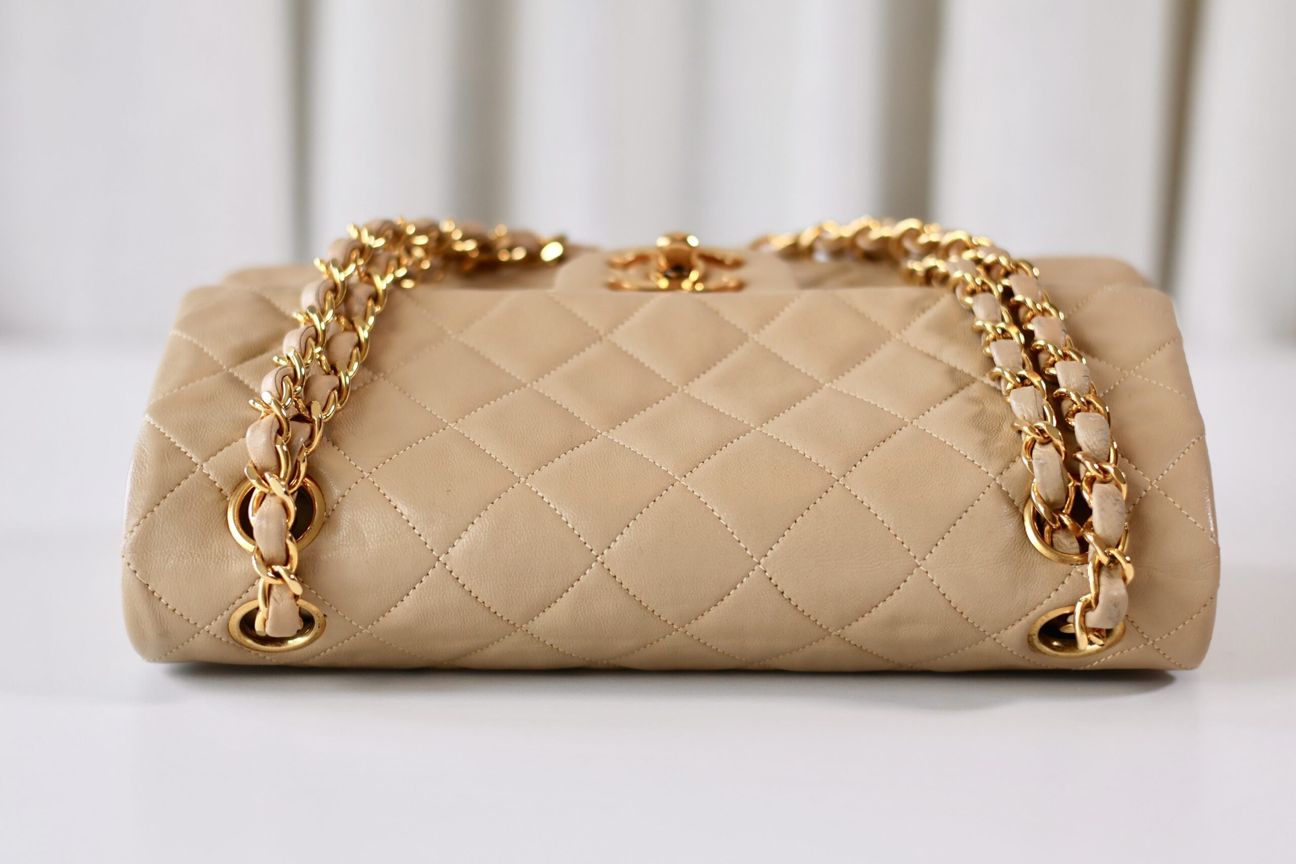 Chanel vintage classic double flap bag small - Image 4