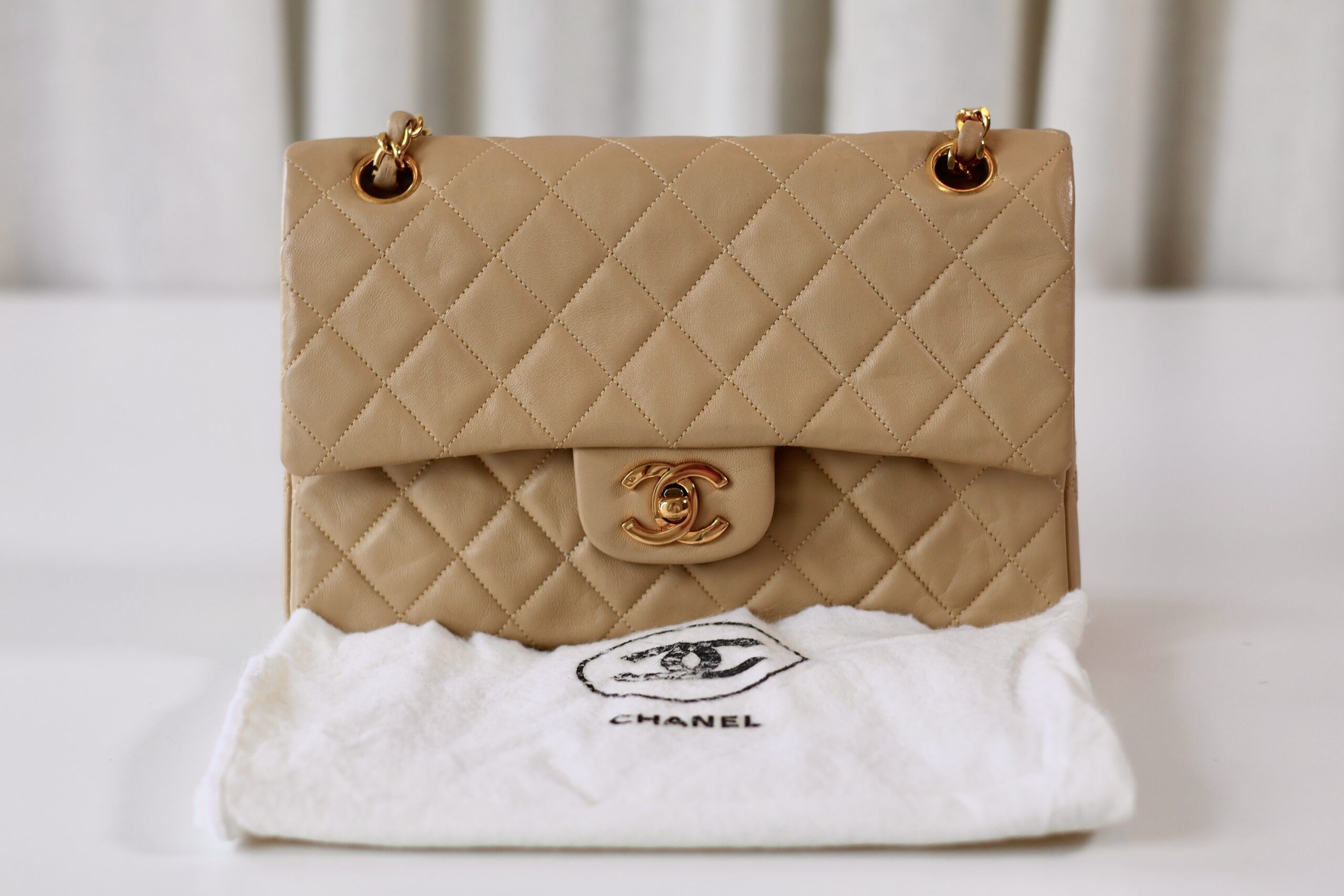 Chanel vintage classic double flap bag small - Image 12