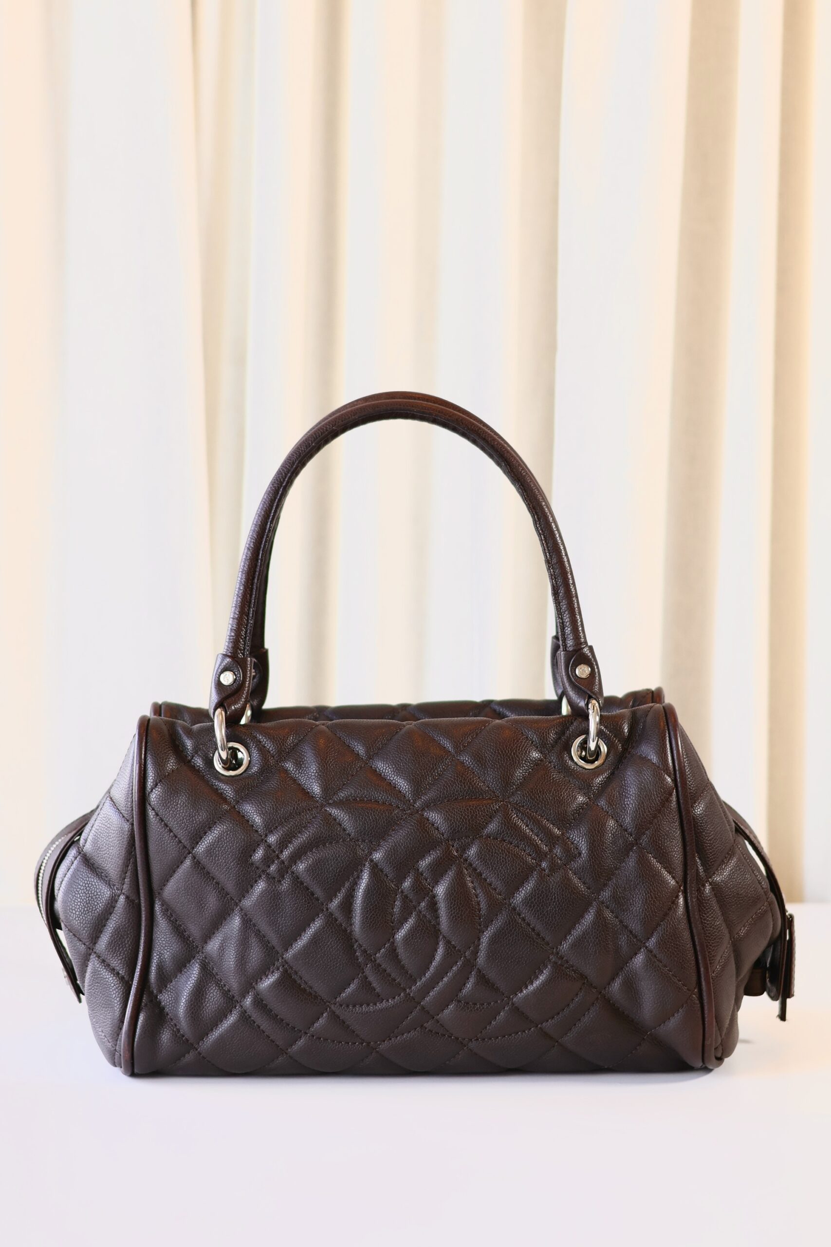 Chanel brown shoulder bag