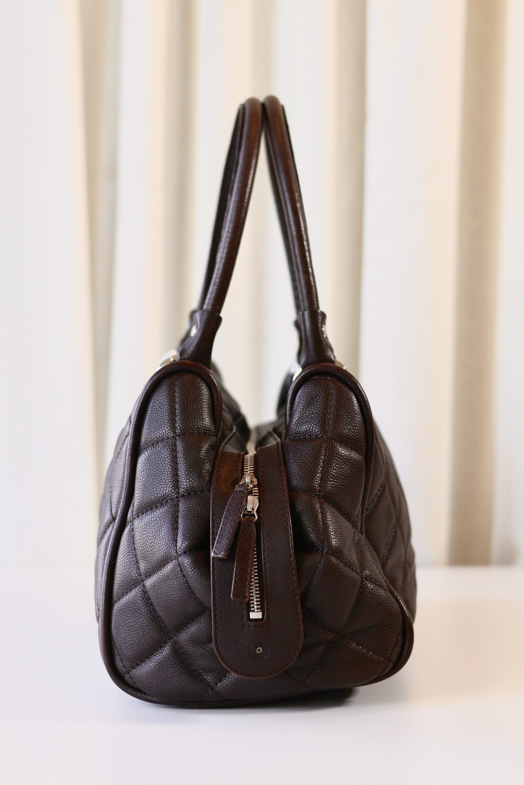 Chanel brown shoulder bag - Image 4