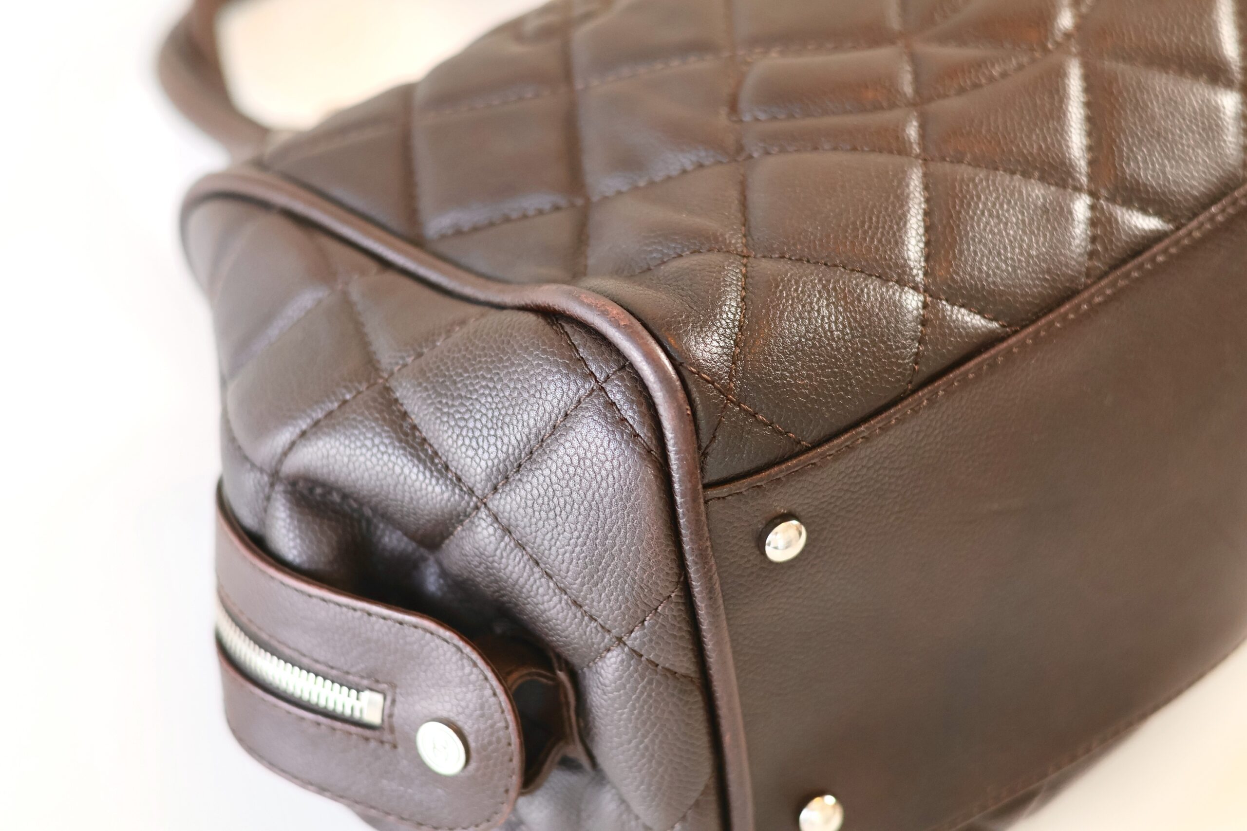 Chanel brown shoulder bag - Image 9