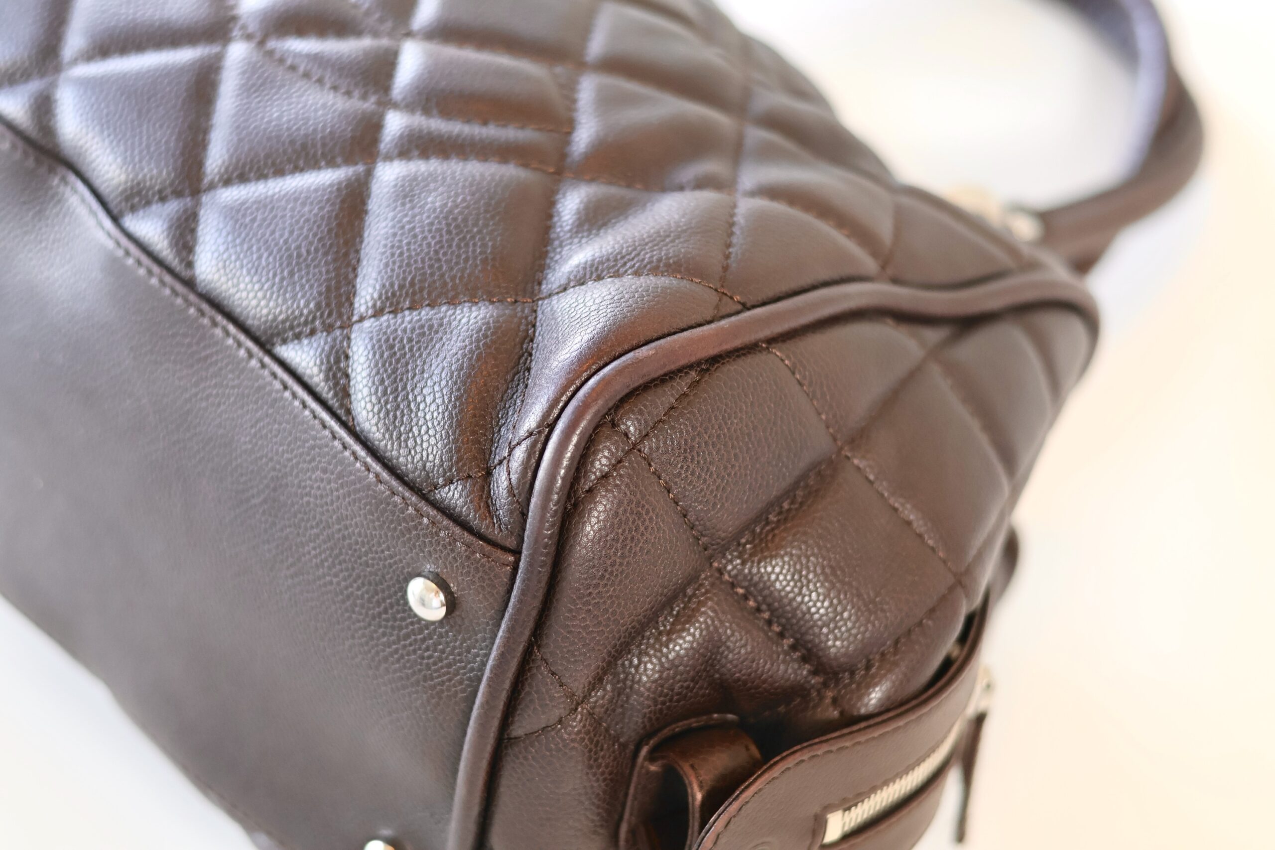 Chanel brown shoulder bag - Image 10