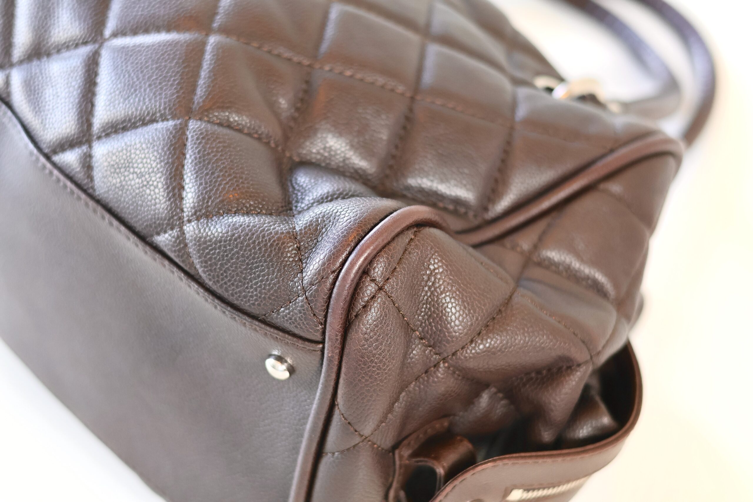 Chanel brown shoulder bag - Image 12