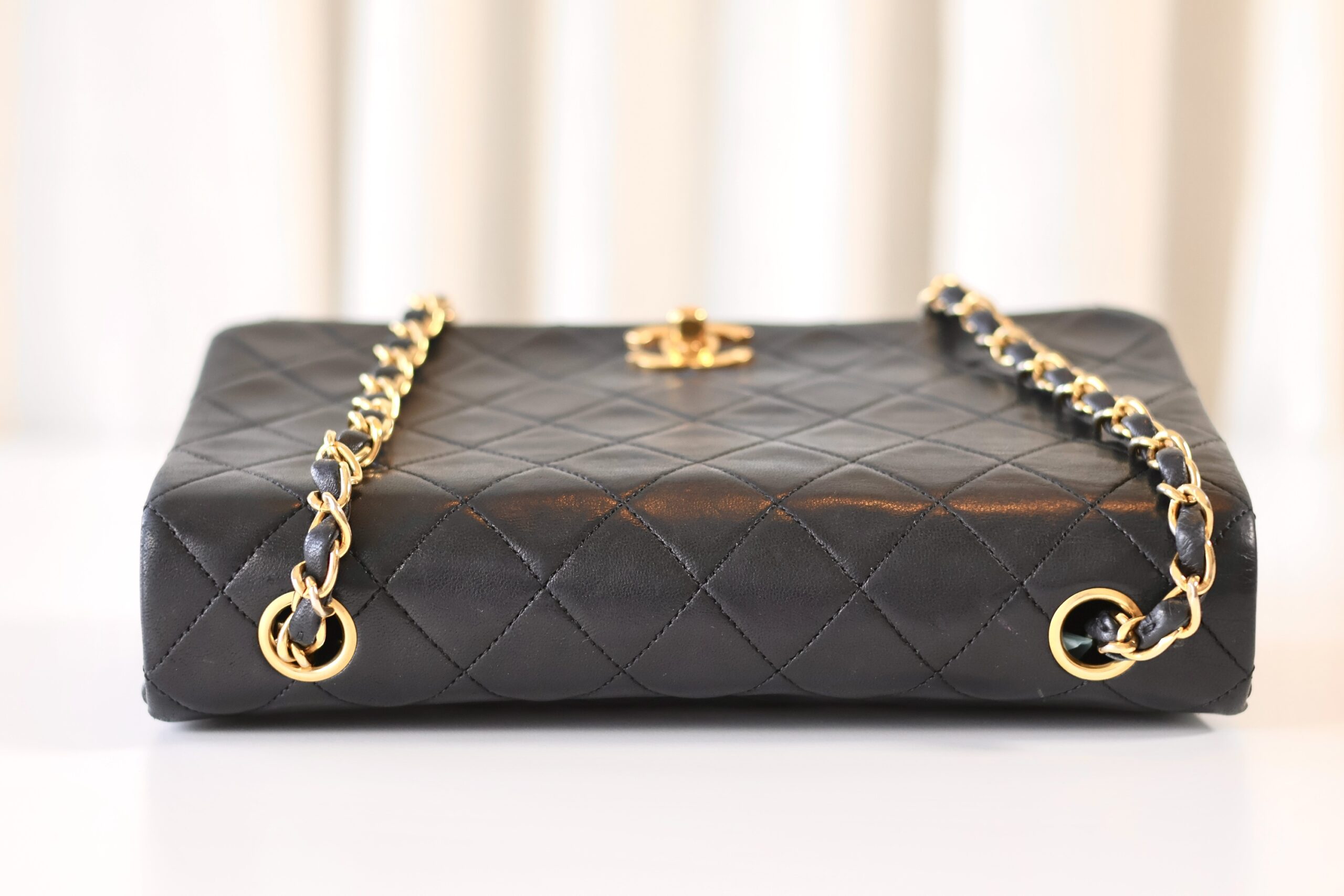 Chanel vintage full flap bag - Image 5