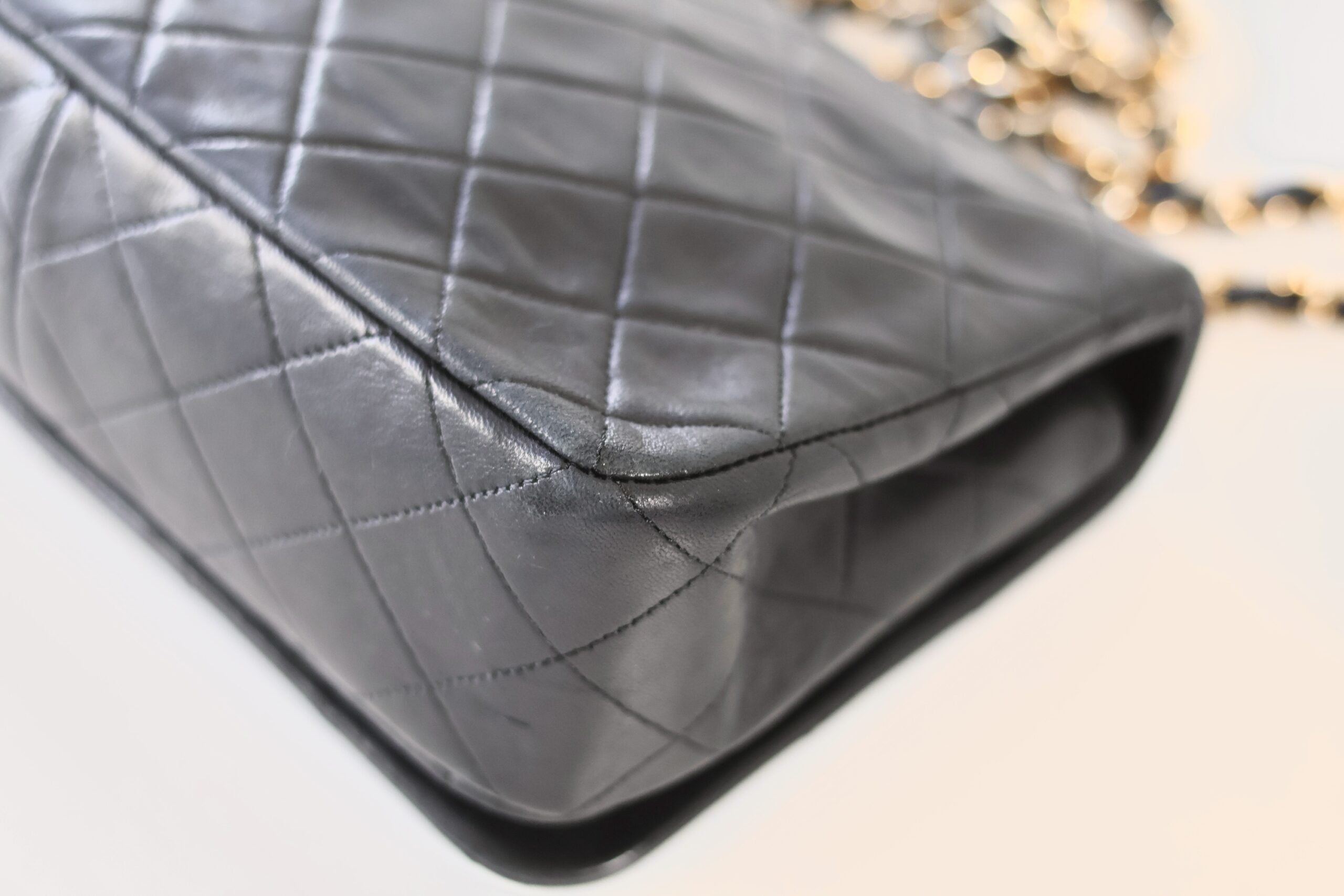 Chanel vintage full flap bag - Image 10