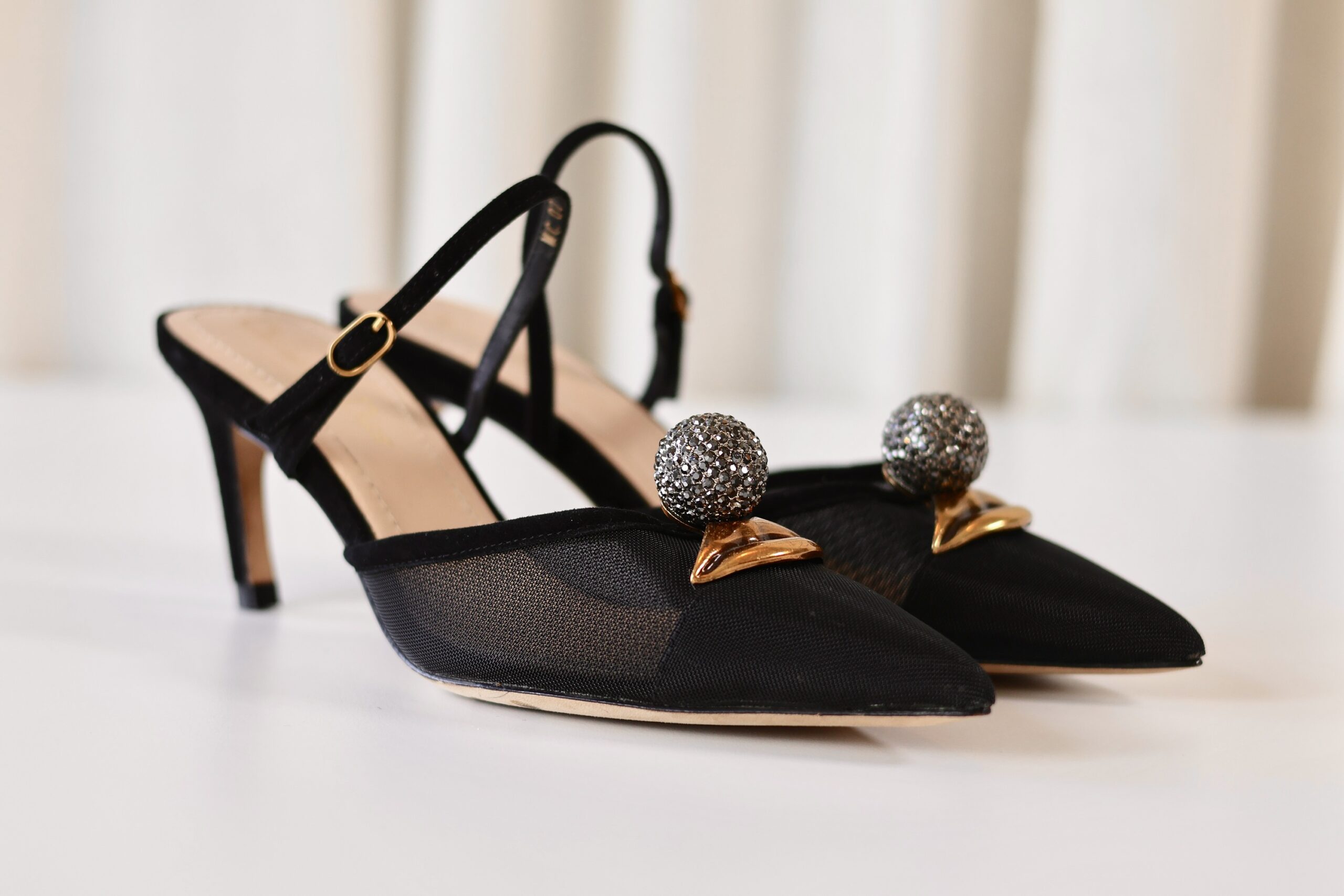 Dior black heels - Image 4