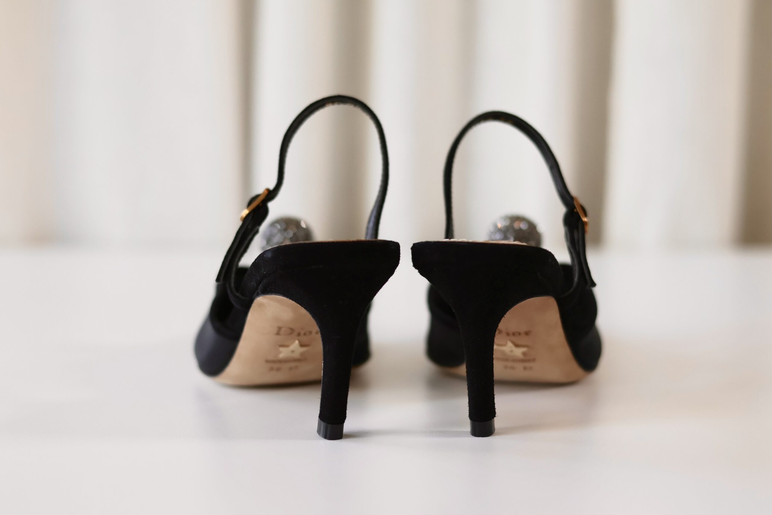 Dior black heels - Image 5