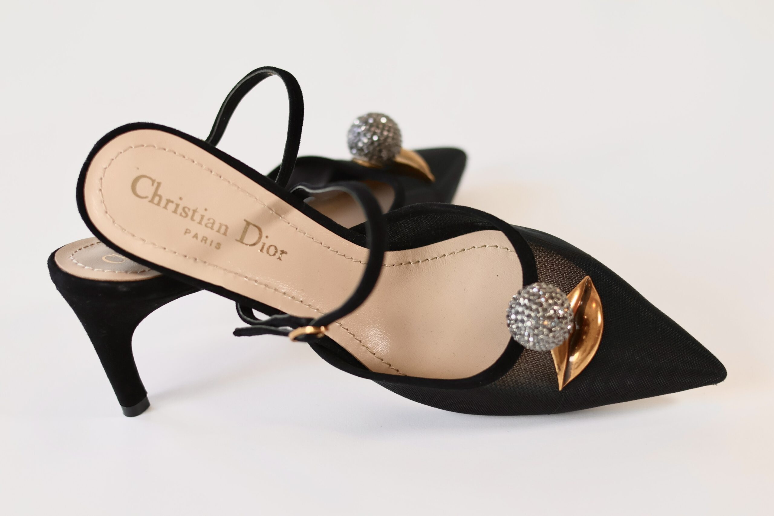 Dior black heels - Image 6