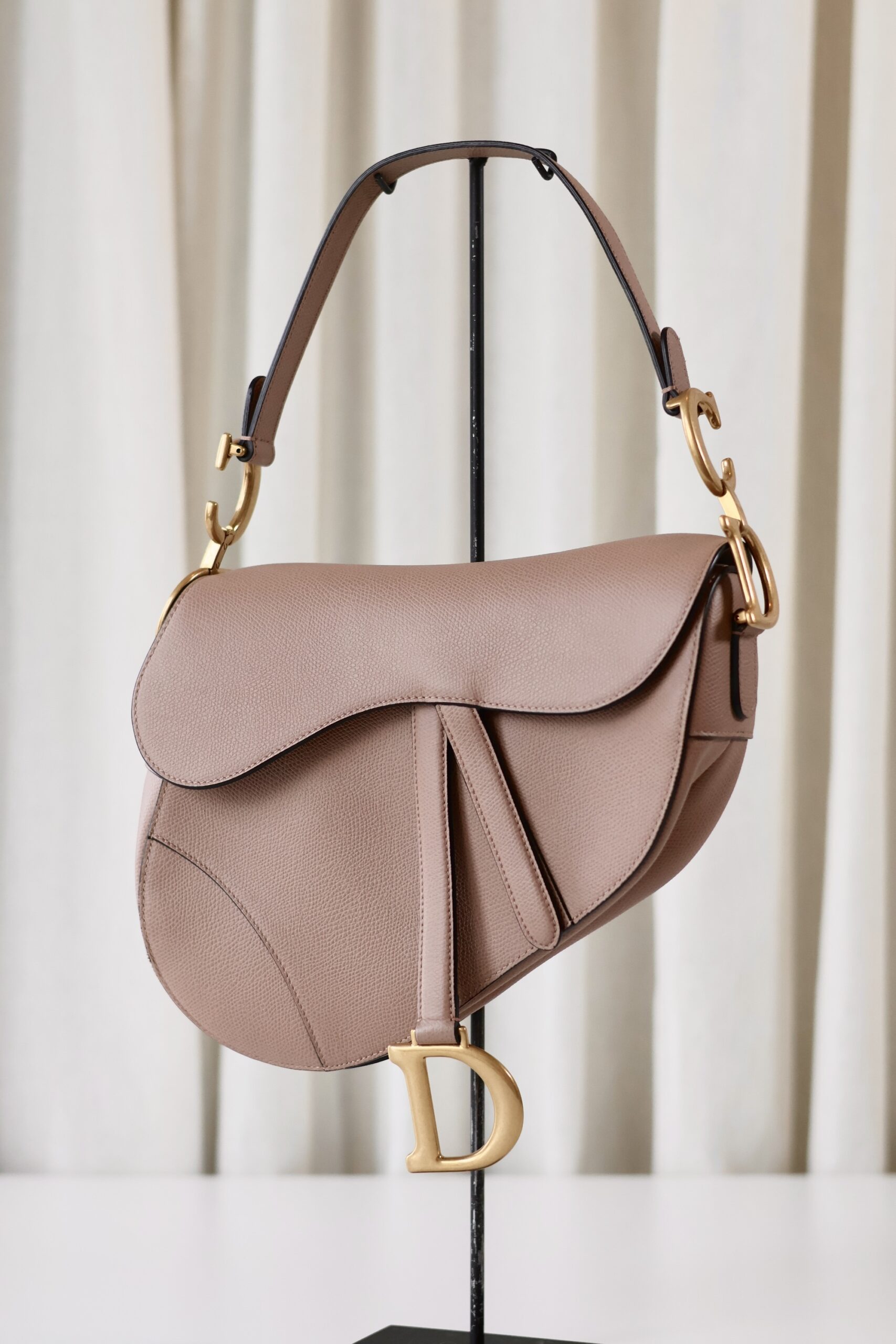 Dior saddle bag medium blush - Image 2