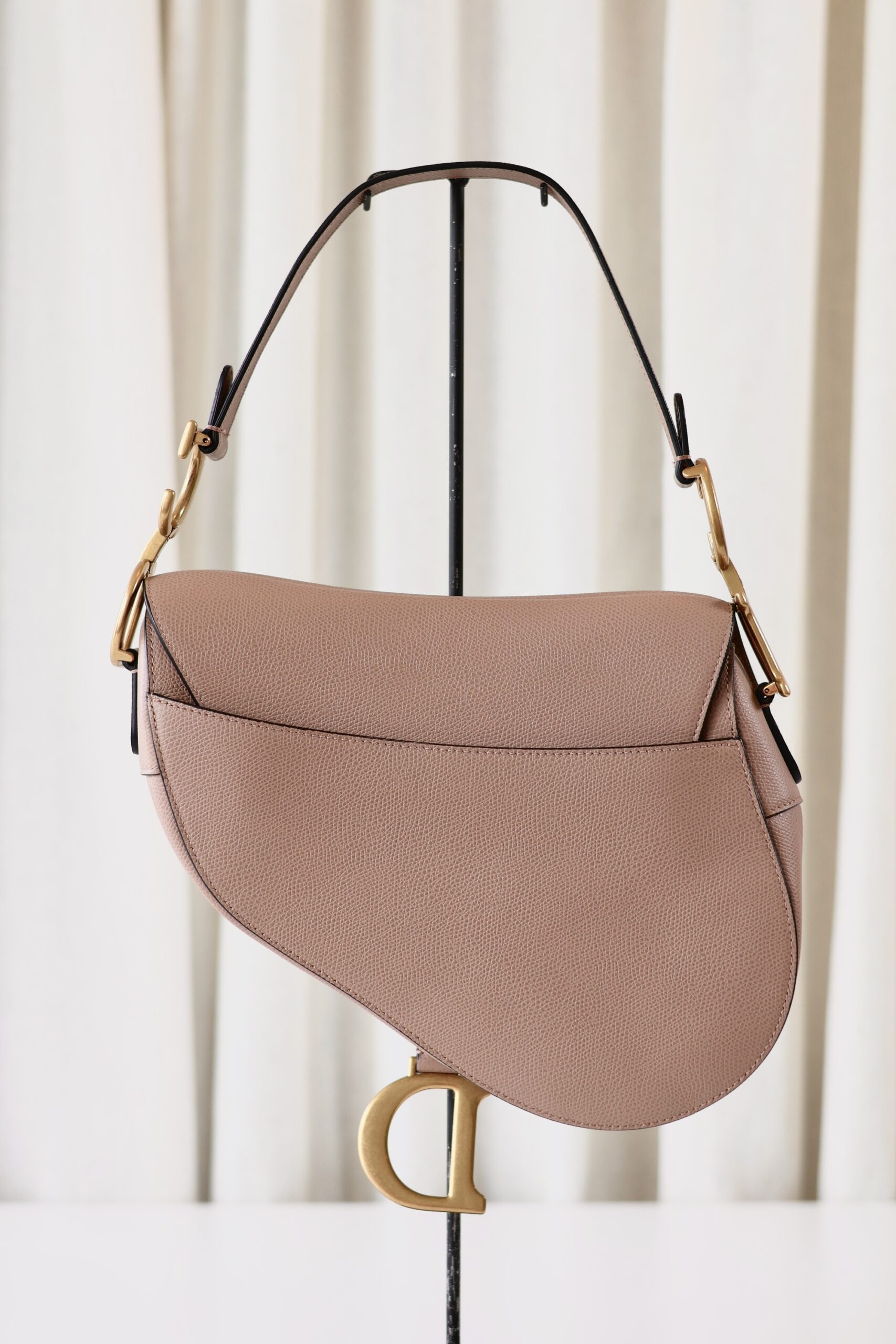 Dior saddle bag medium blush - Image 4