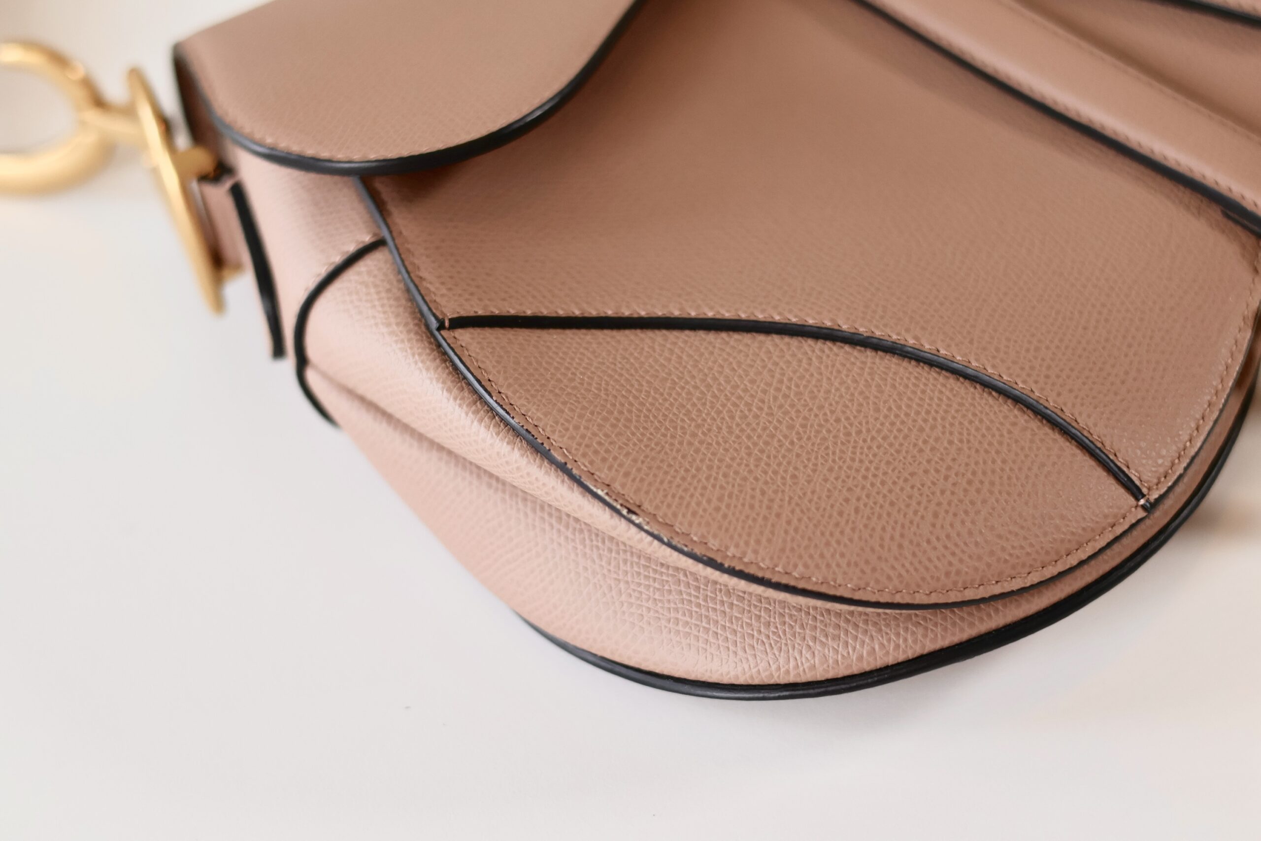 Dior saddle bag medium blush - Image 7