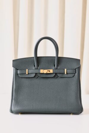 Hermes Birkin 25 Vert Cypres