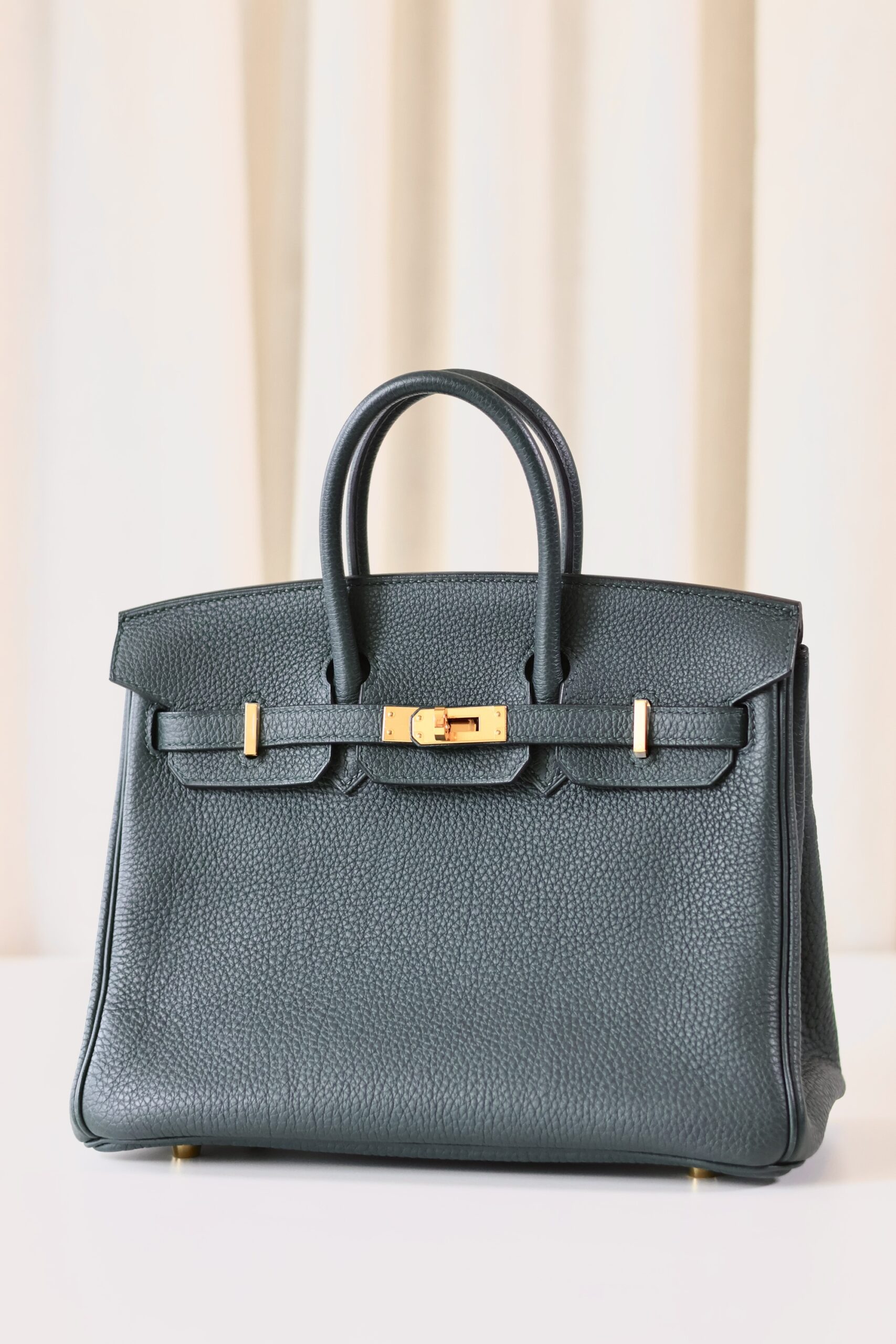 Hermes Birkin 25 Vert Cypres - Image 2