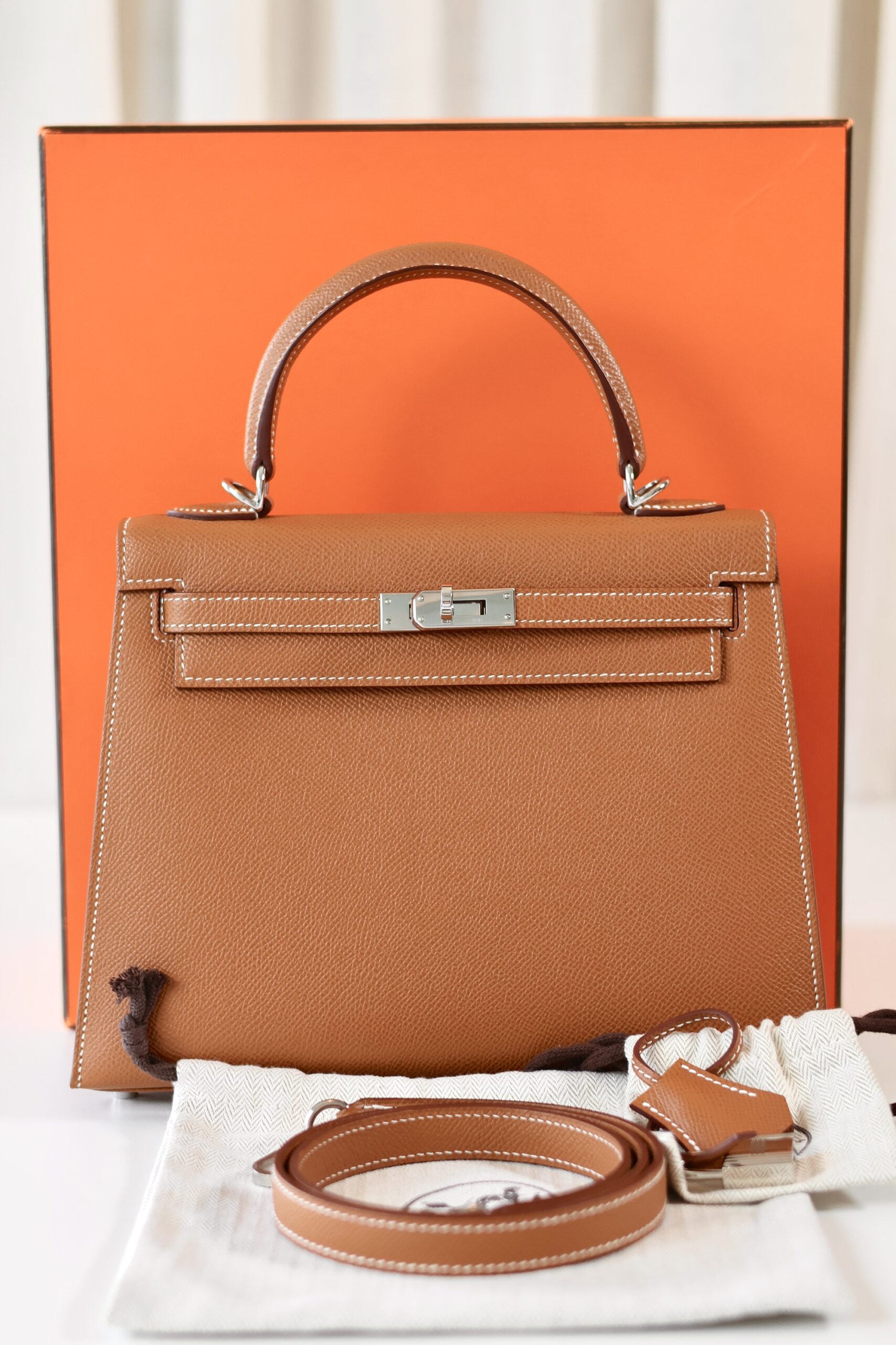 Hermes Kelly 25 Gold - Image 6