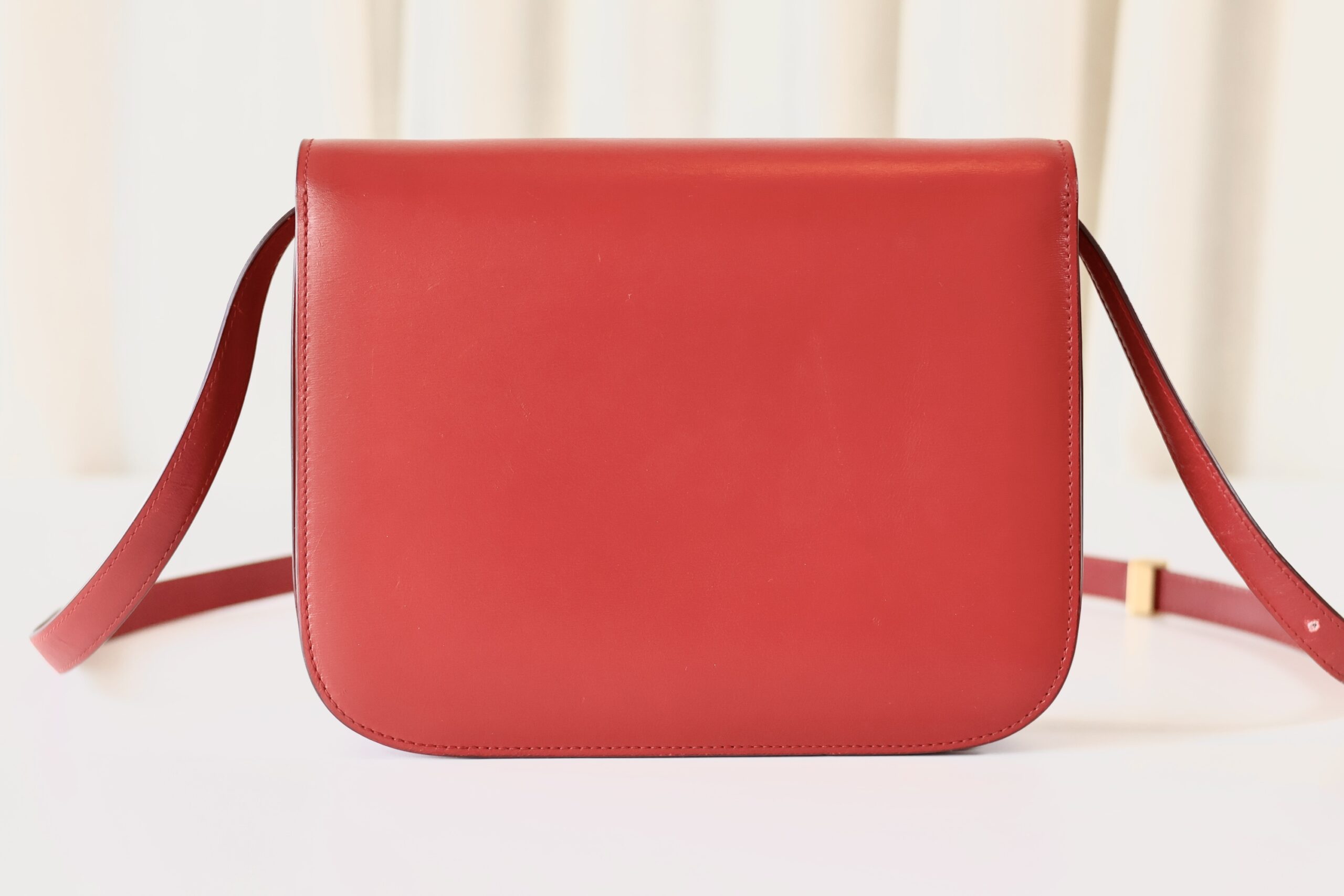 Celine classic red box bag - Image 4