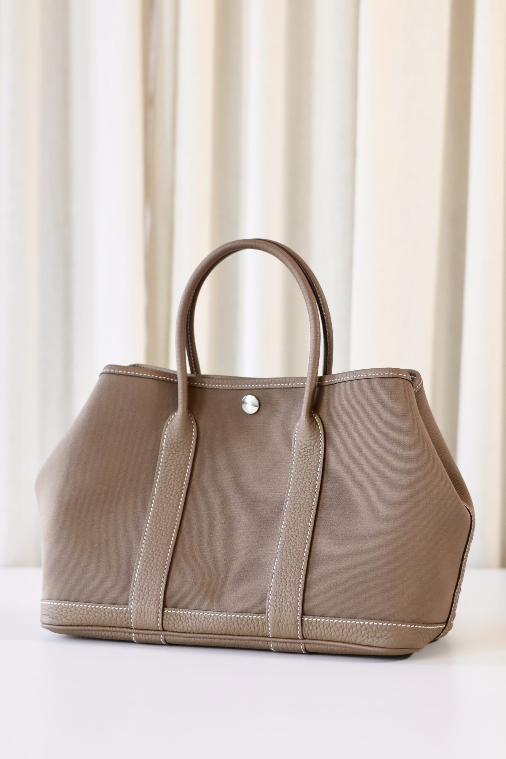 Hermes Garden Party 30 etoupe - Image 2