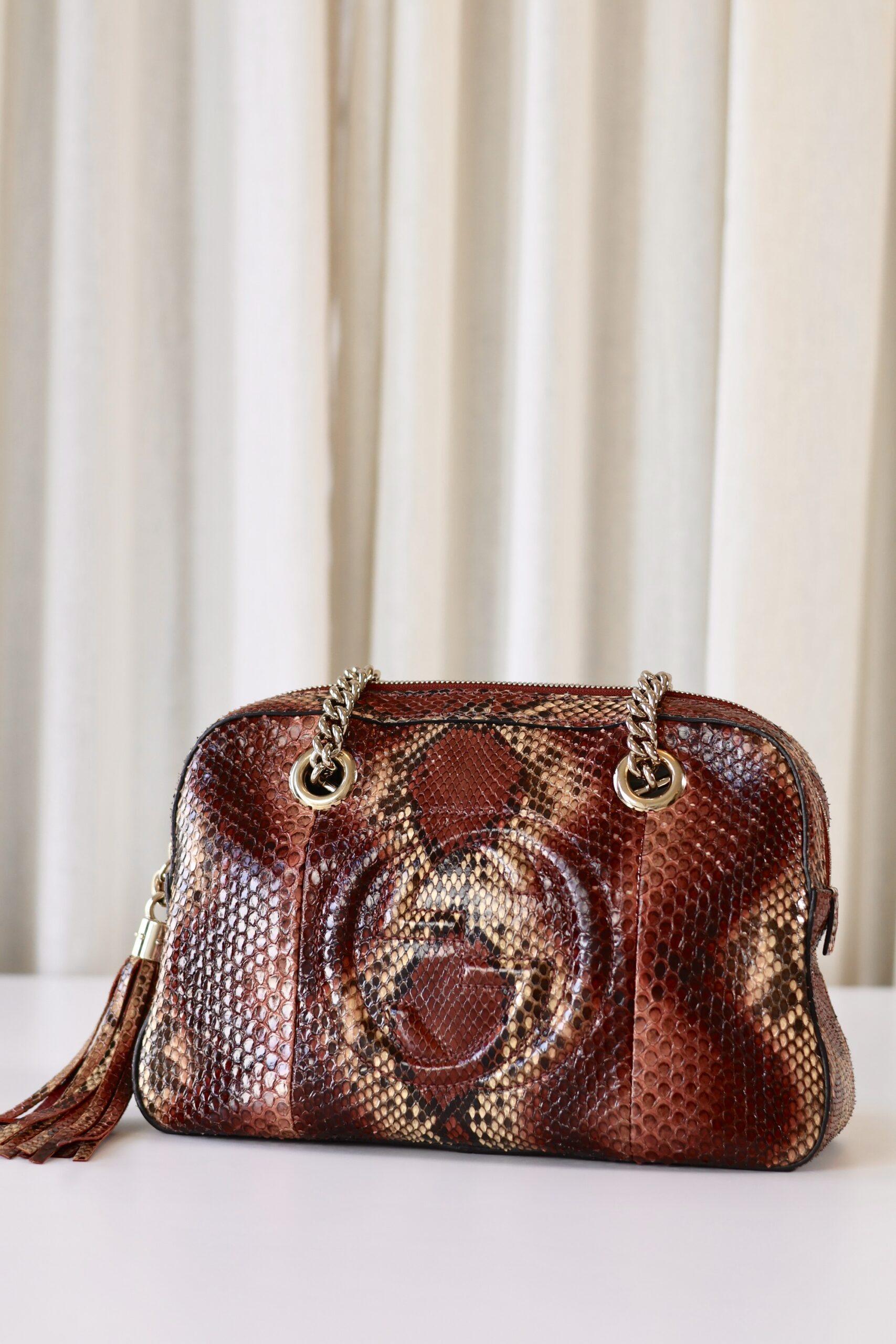 Gucci disco shoulder bag python - Image 2